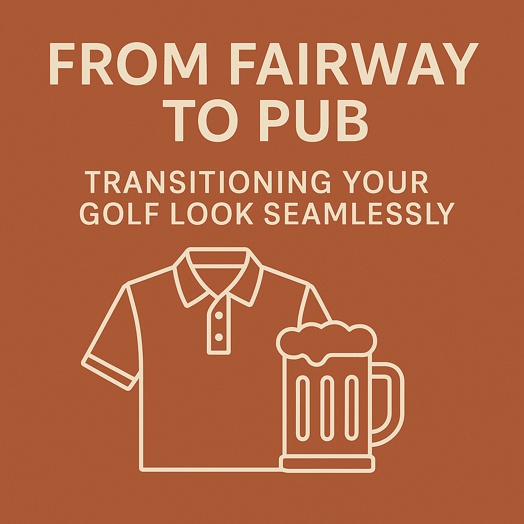 From Fairway to Pub: Transitioning Your Golf Look Seamlessly