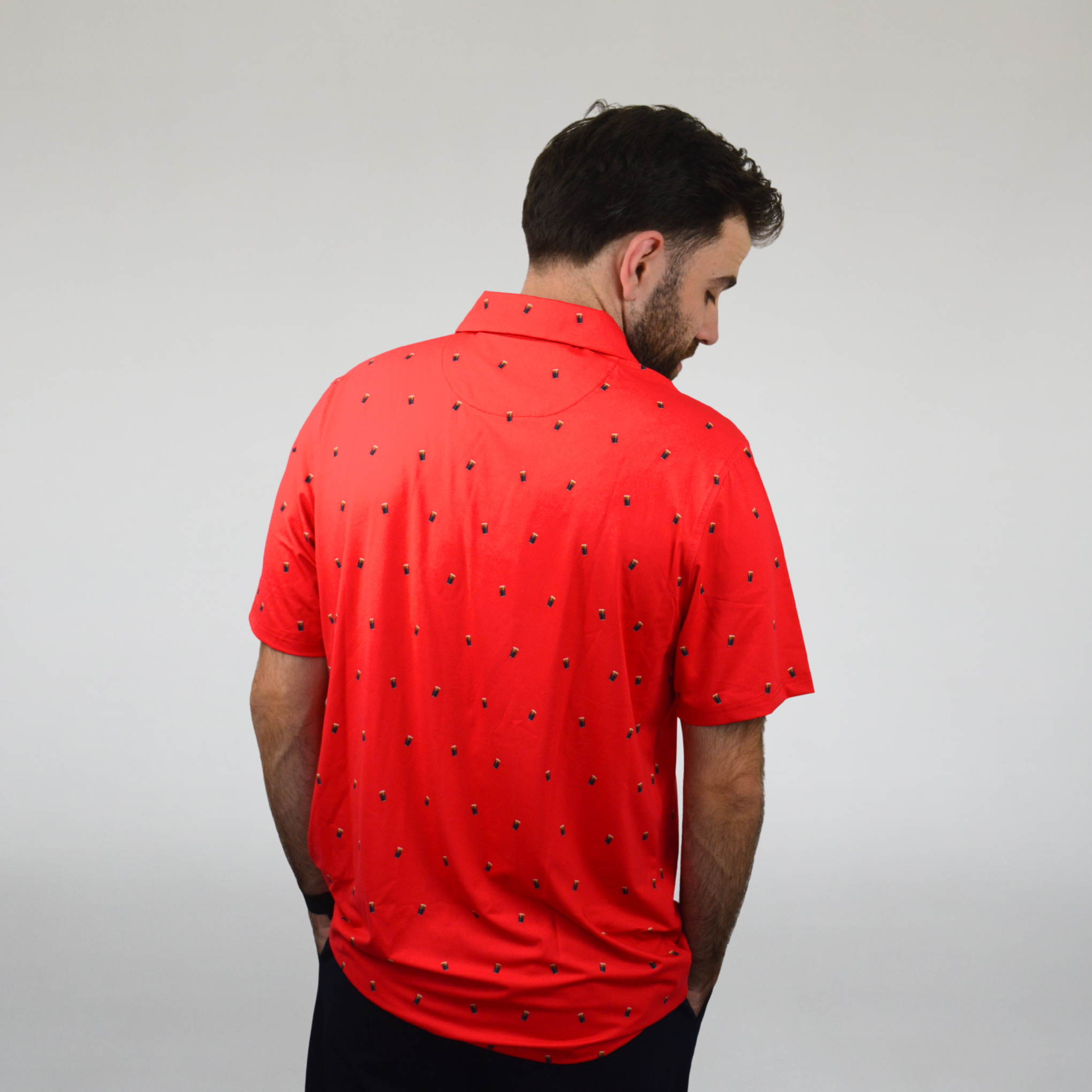 SPLIT THE G POLO - SCHWARZ
