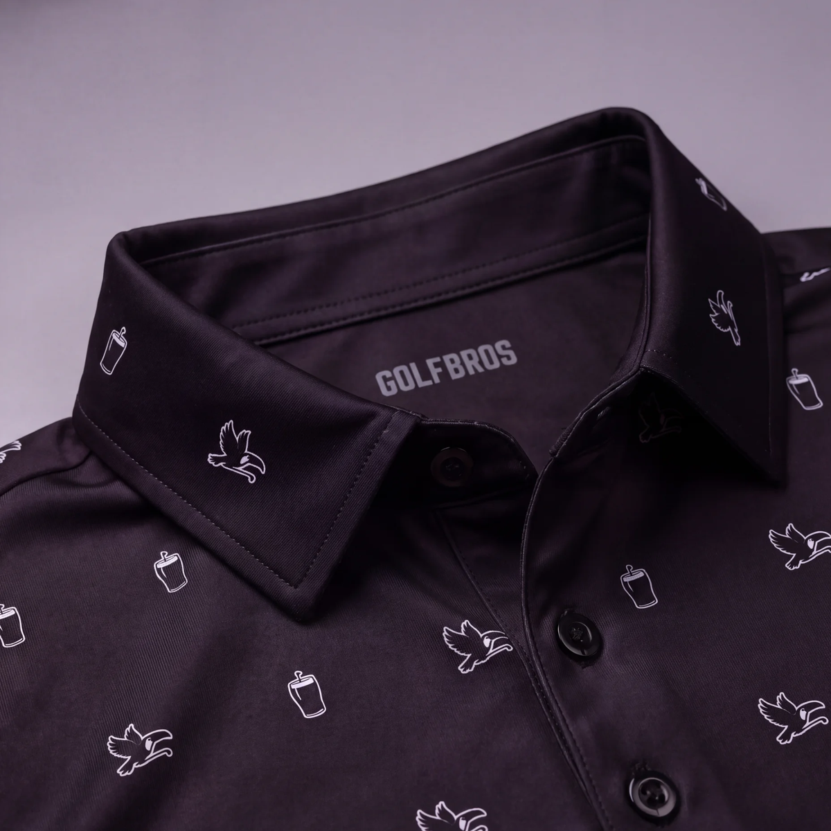 TOUCAN THIEF POLO - BLACK