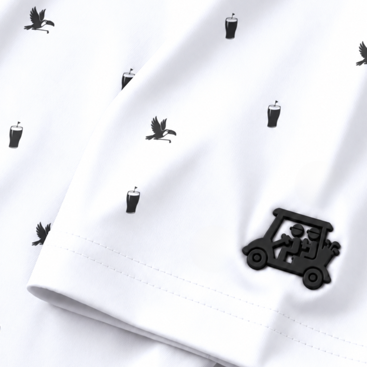 TOUCAN THIEF POLO - WHITE