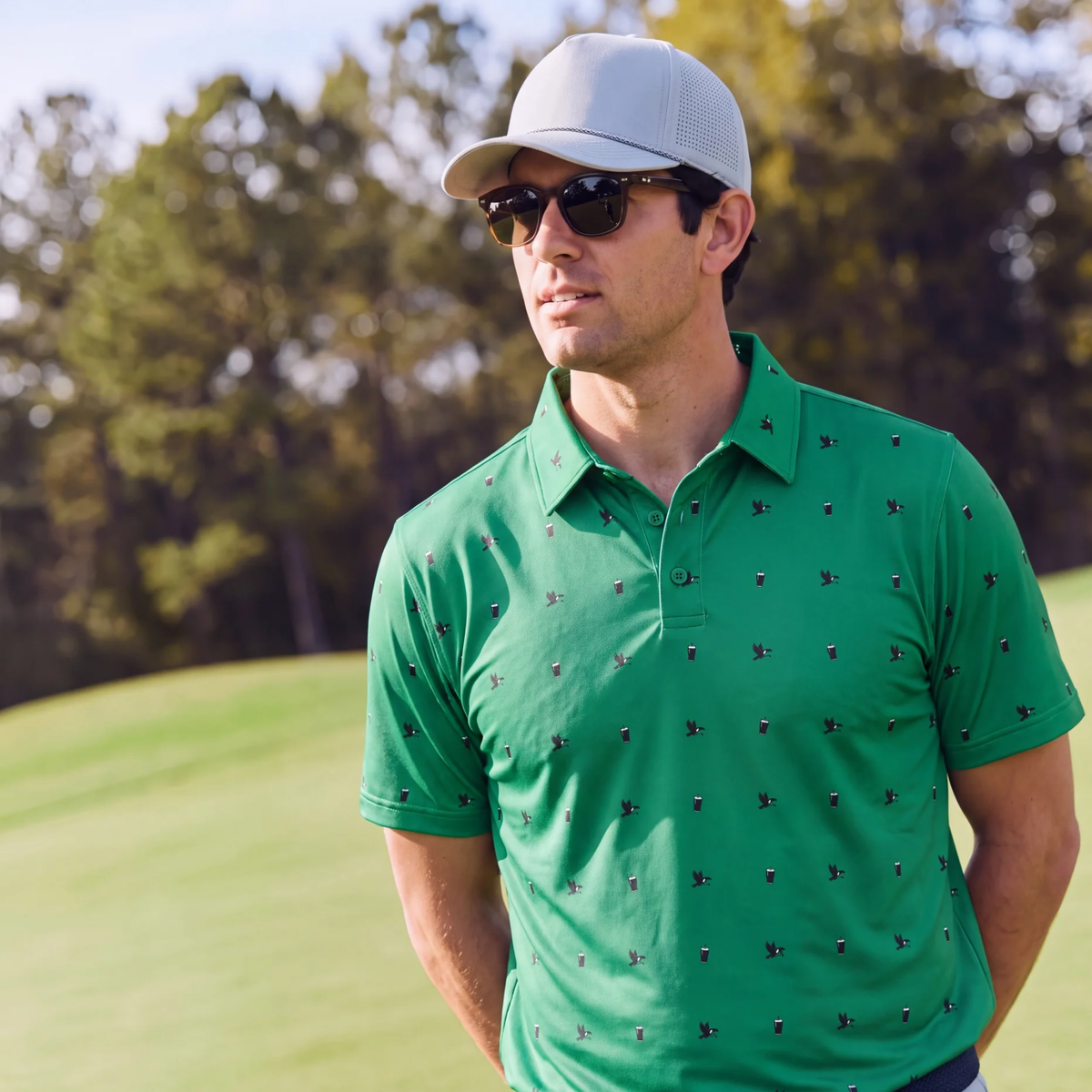 TOUCAN THIEF POLO - IRISH GREEN