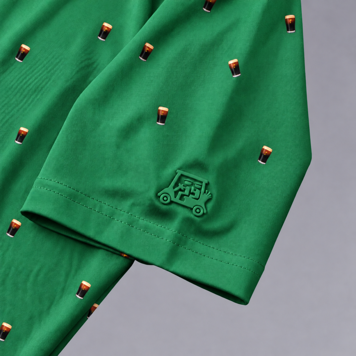 SPLIT THE G POLO - IRISH GREEN