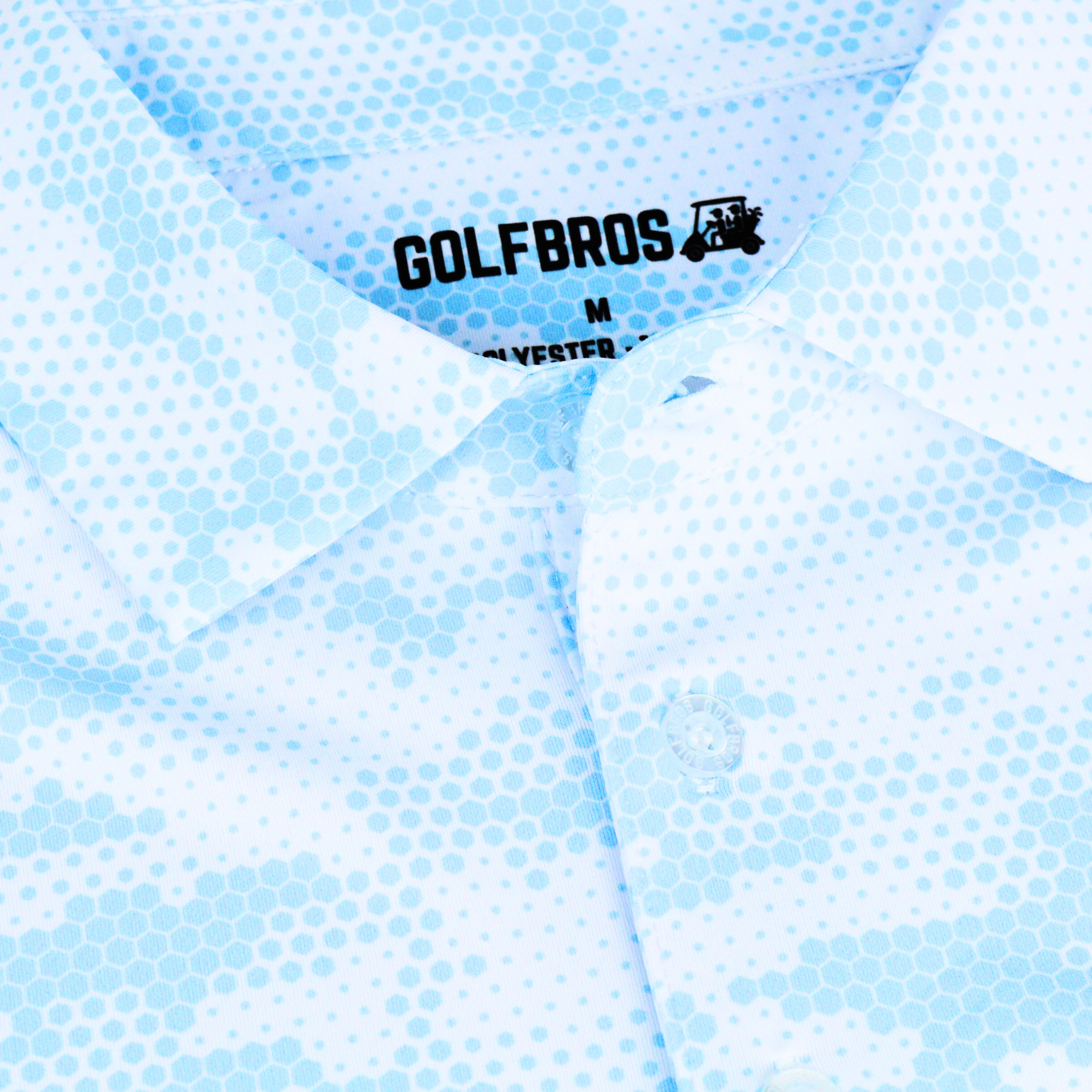 DIGITAL CAMO - ARCTIC BLUE POLO