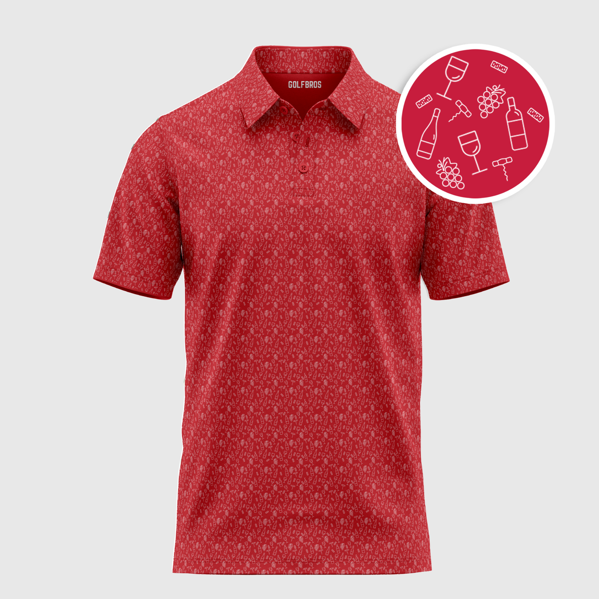SPLIT THE G POLO - SCHWARZ