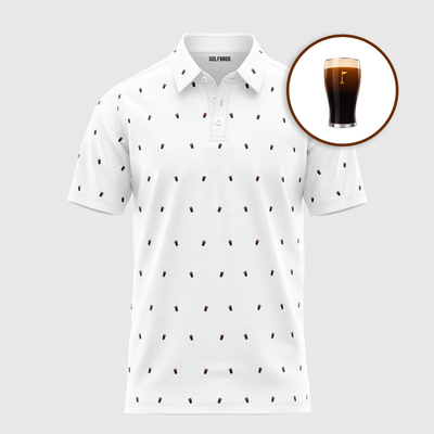 SPLIT THE G POLO - WHITE