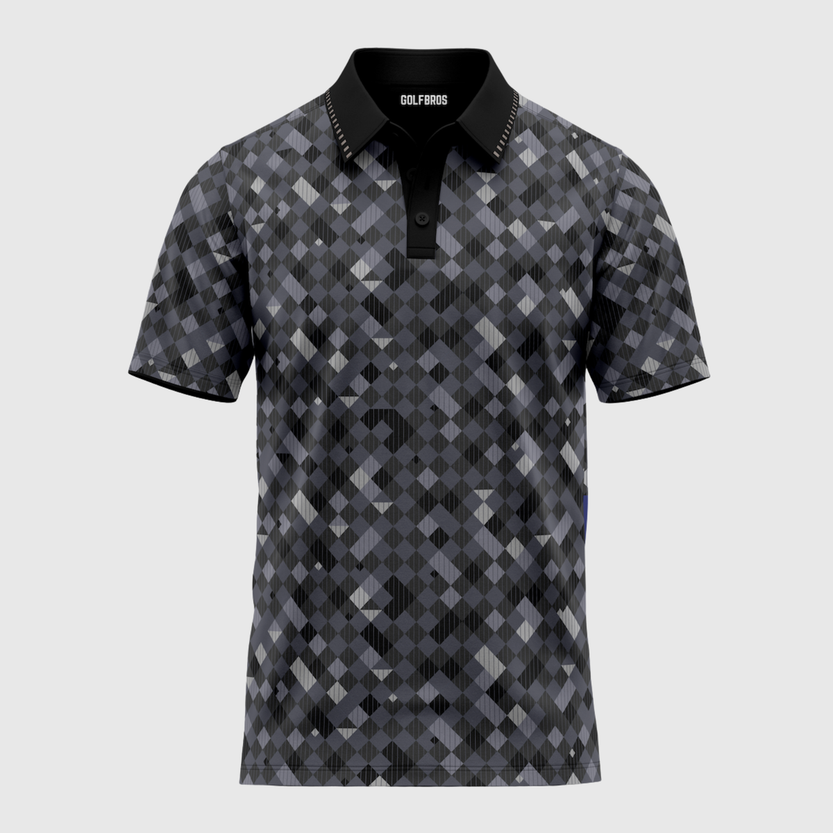 ENGLAND RETRO 1990 POLO - BLACK