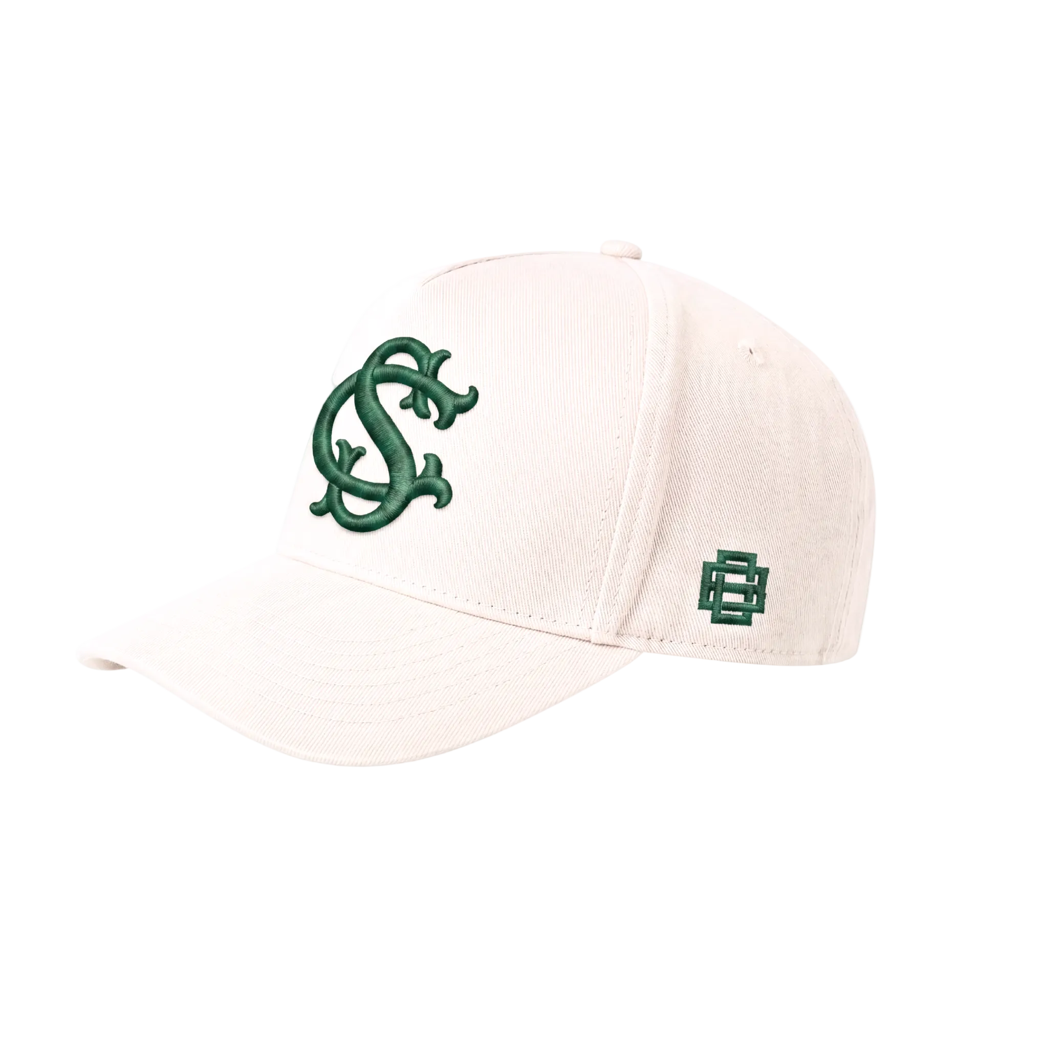 Sláinte Club Logo Cap - Natural/Forest Green