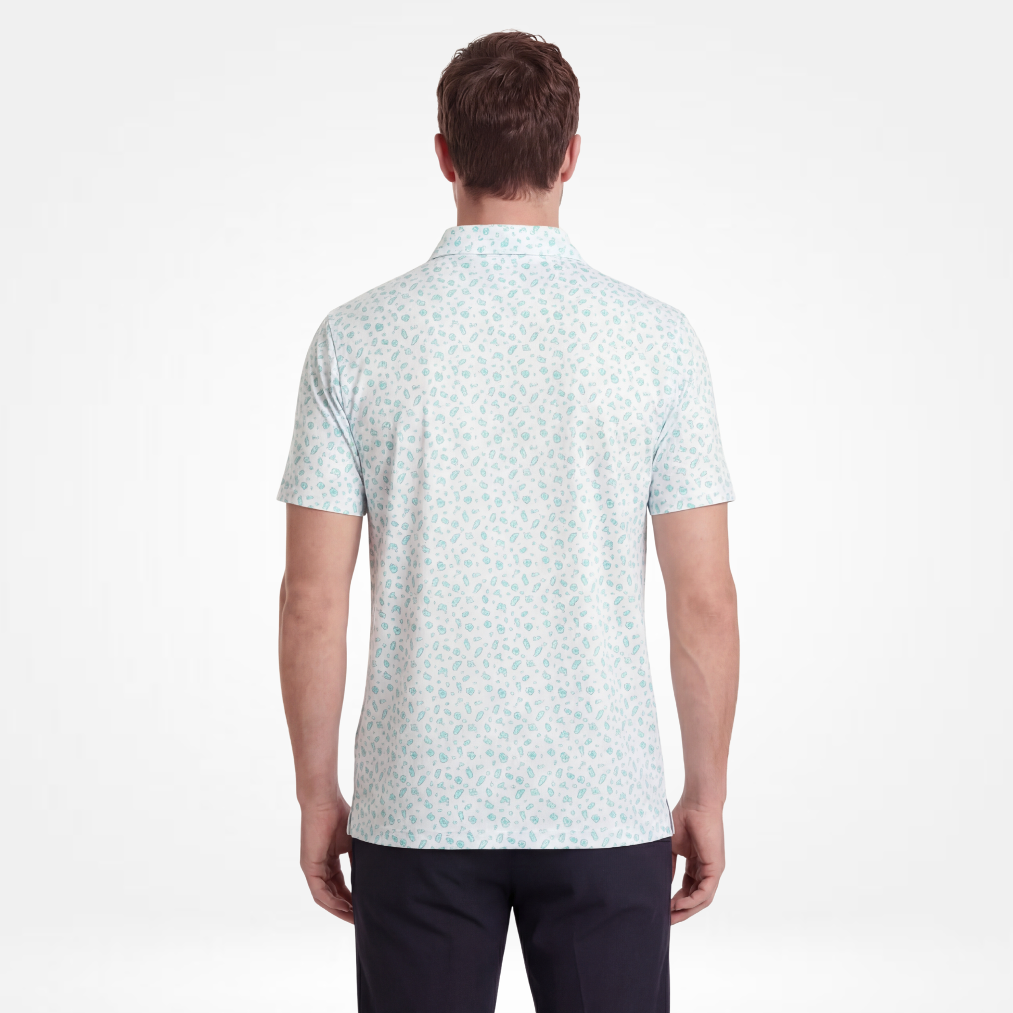 BIRDIE BUZZ - TEAL POLO