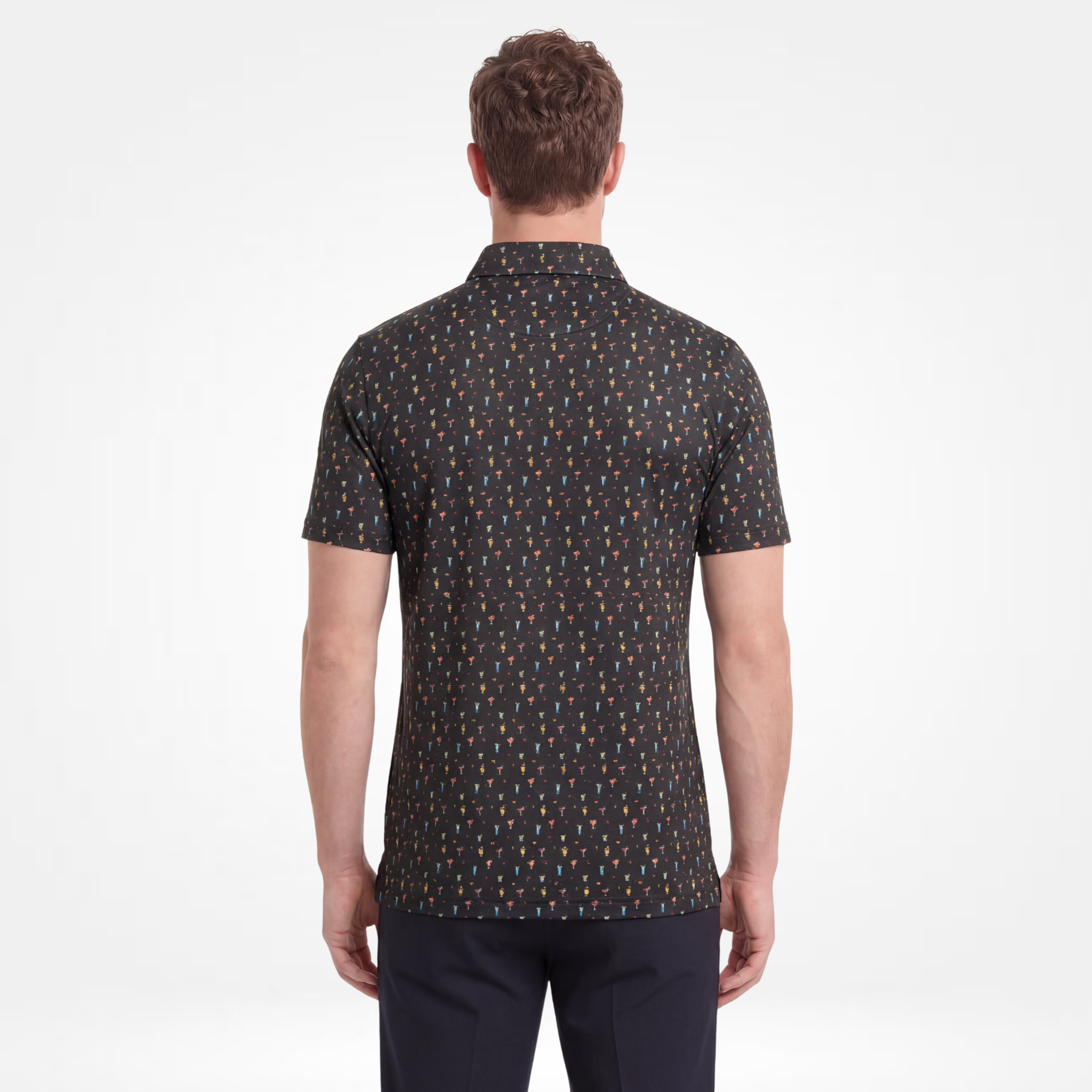 RETRO REFRESH - BLACK POLO