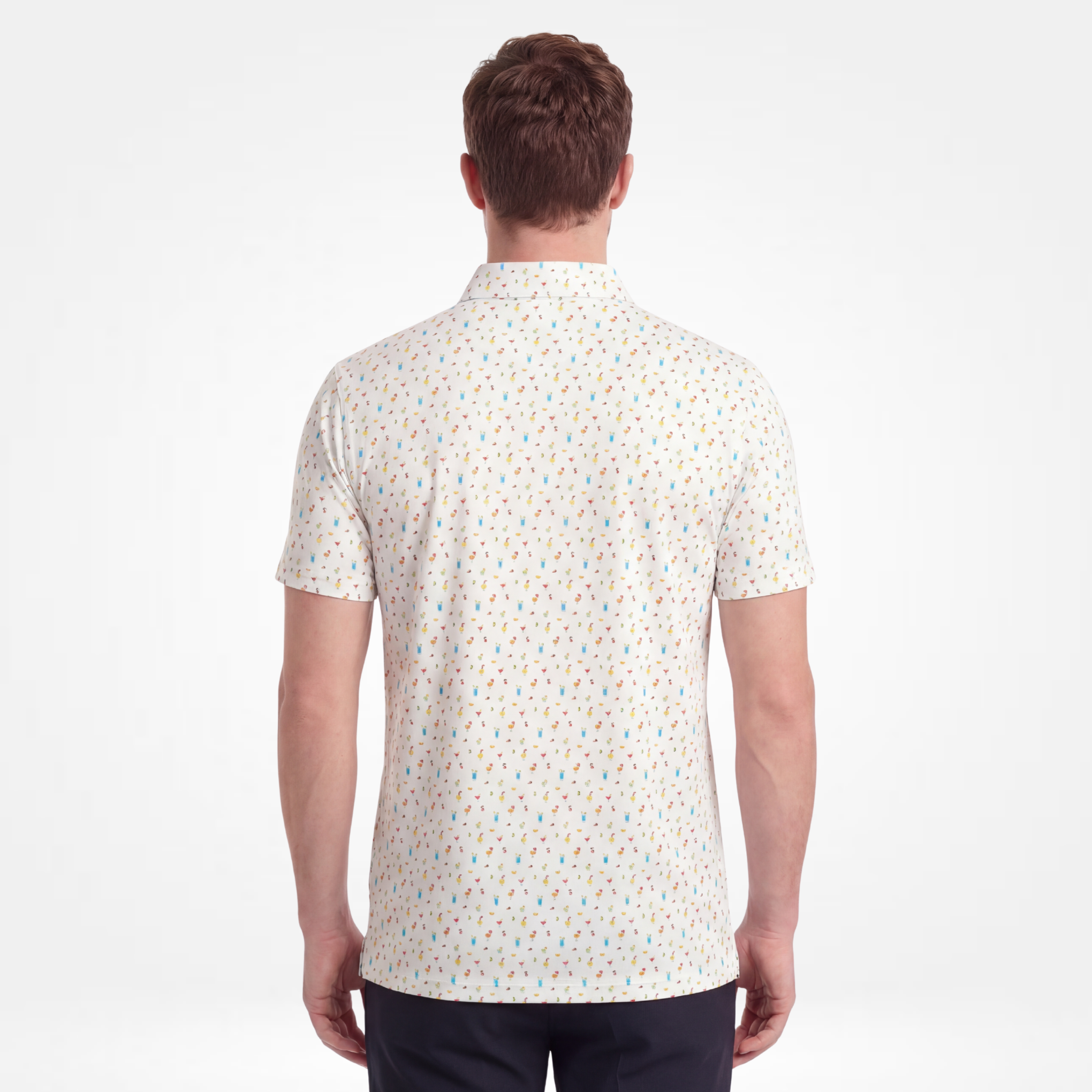 RETRO REFRESH - WHITE POLO