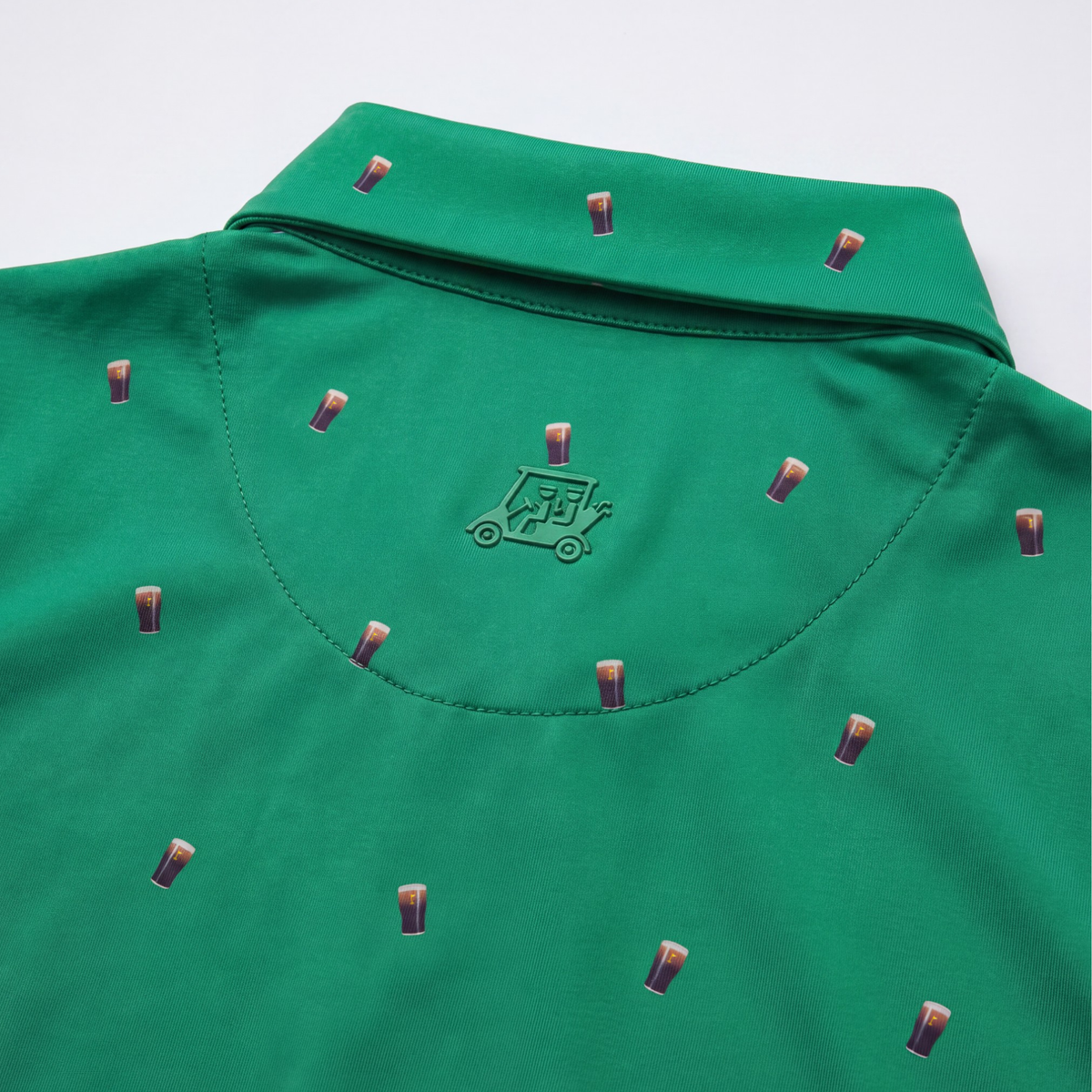SPLIT THE G WOMENS POLO - IRISH GREEN
