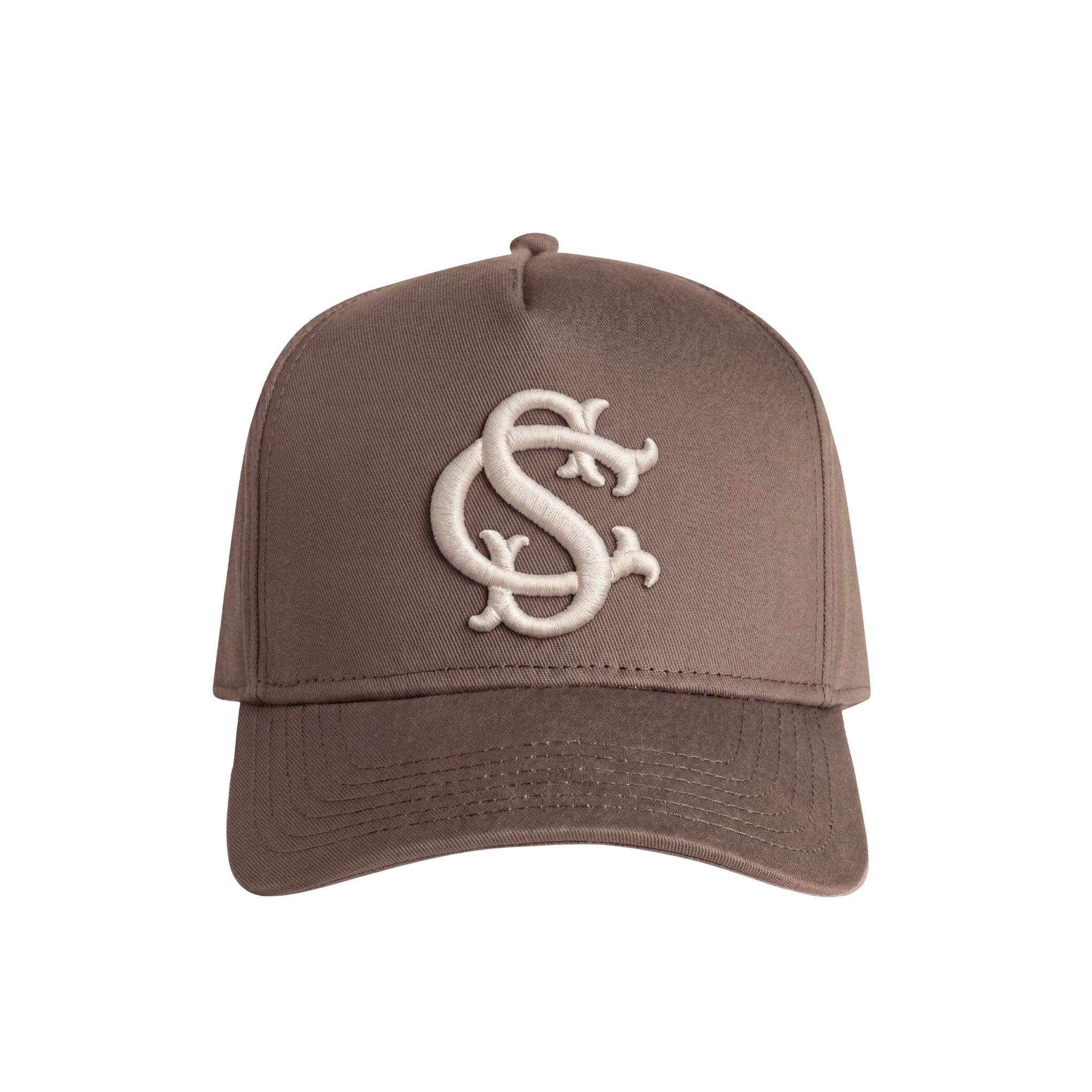 Sláinte Club Logo Cap - Brown/Cream
