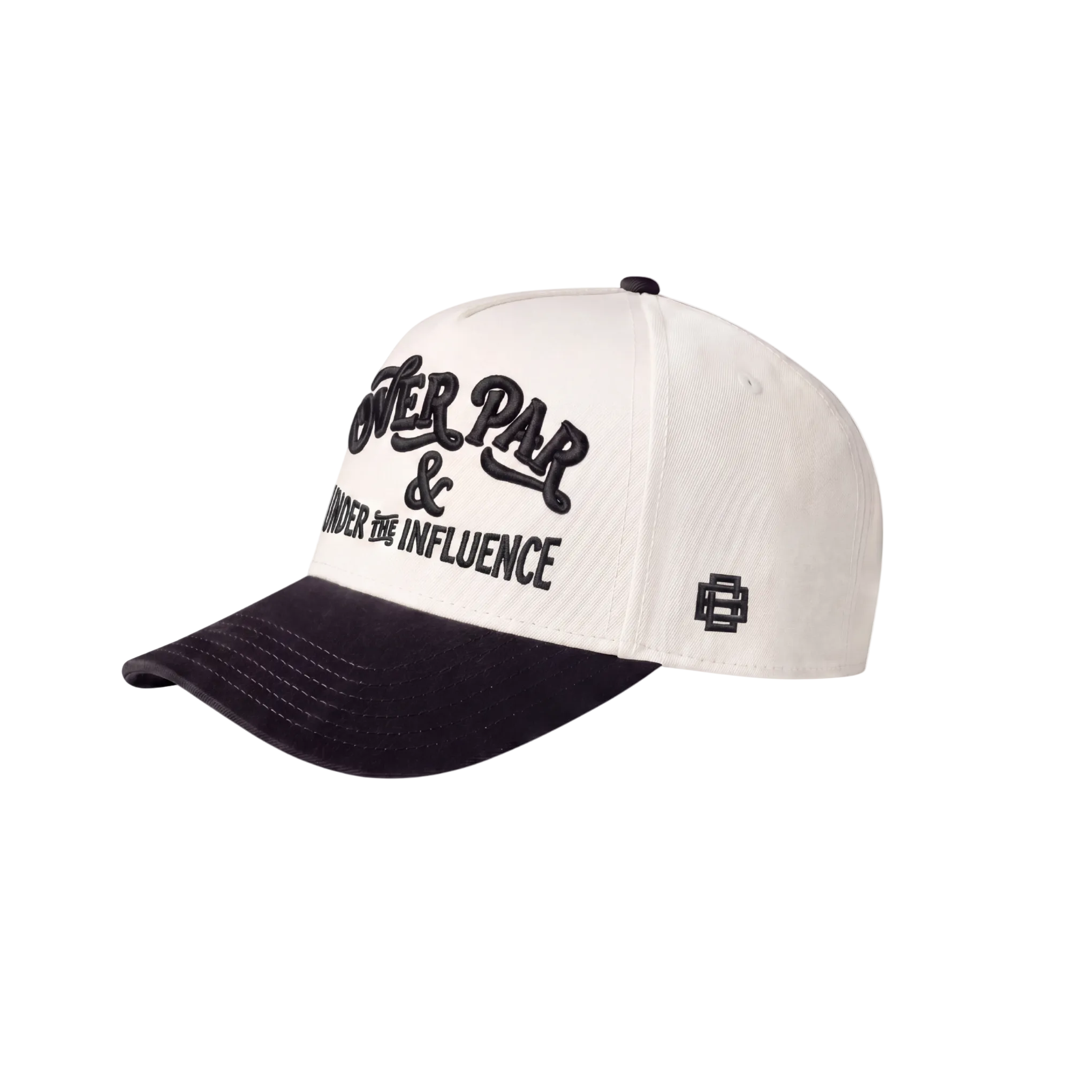 Over Par & Under The Influence Cap - Natural/Black
