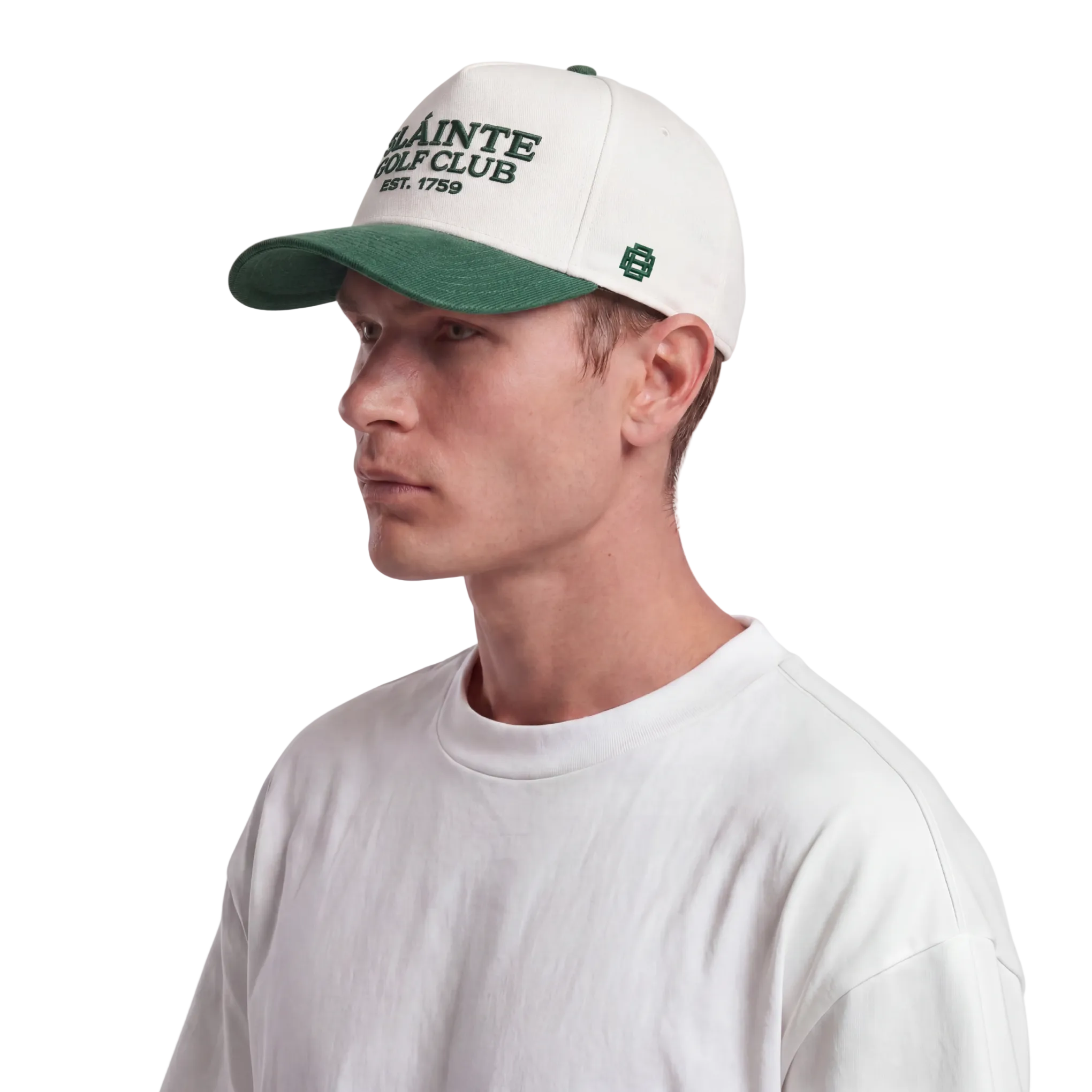 Sláinte Golf Club Cap - Natural/Green