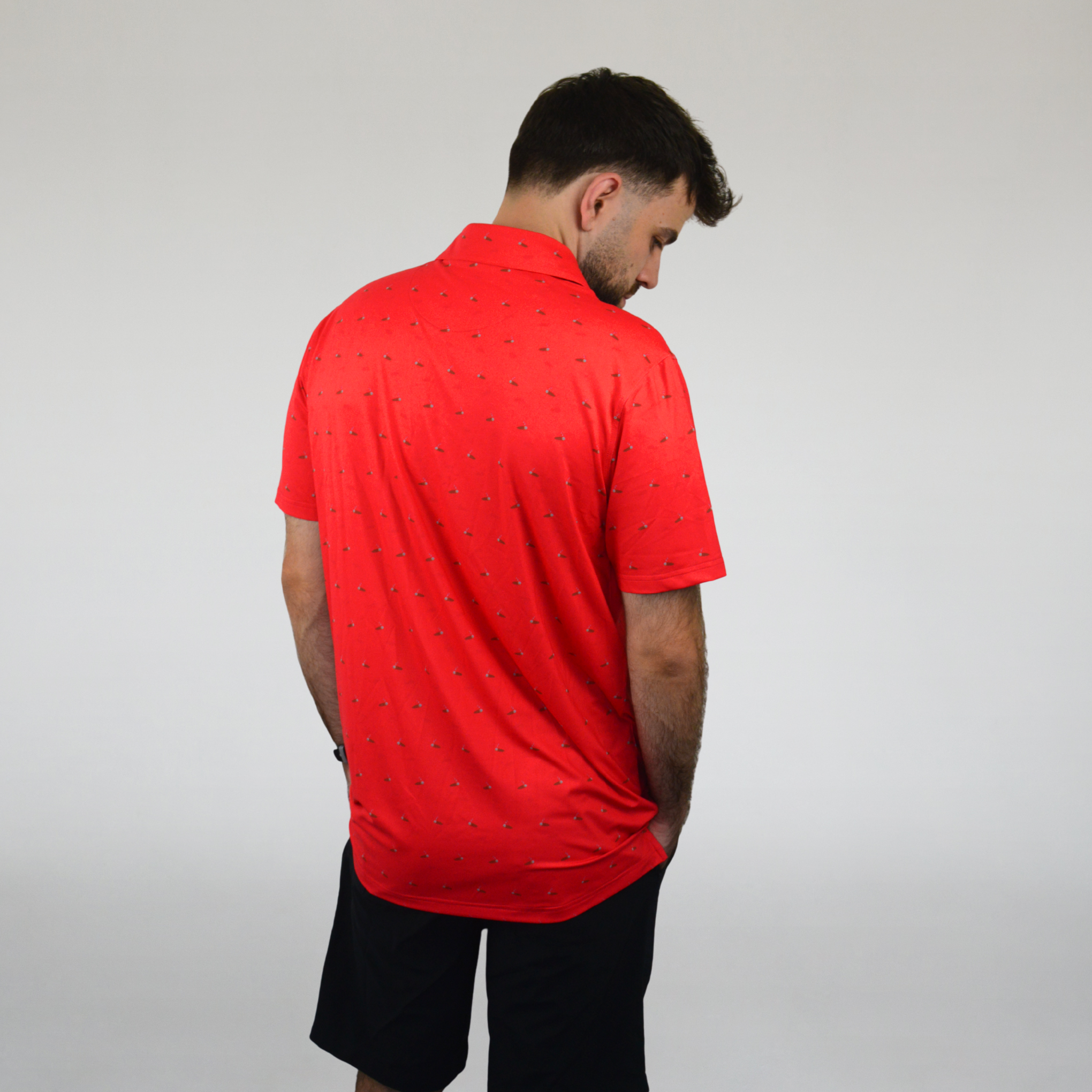 SPLIT THE G POLO - SCHWARZ