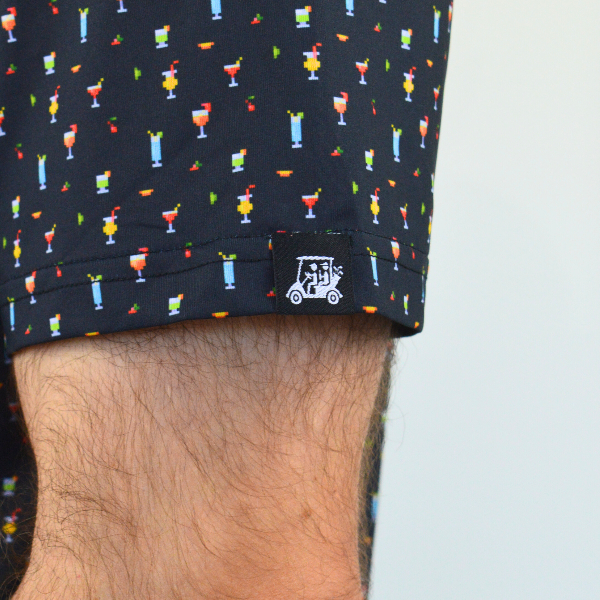 RETRO REFRESH - BLACK POLO
