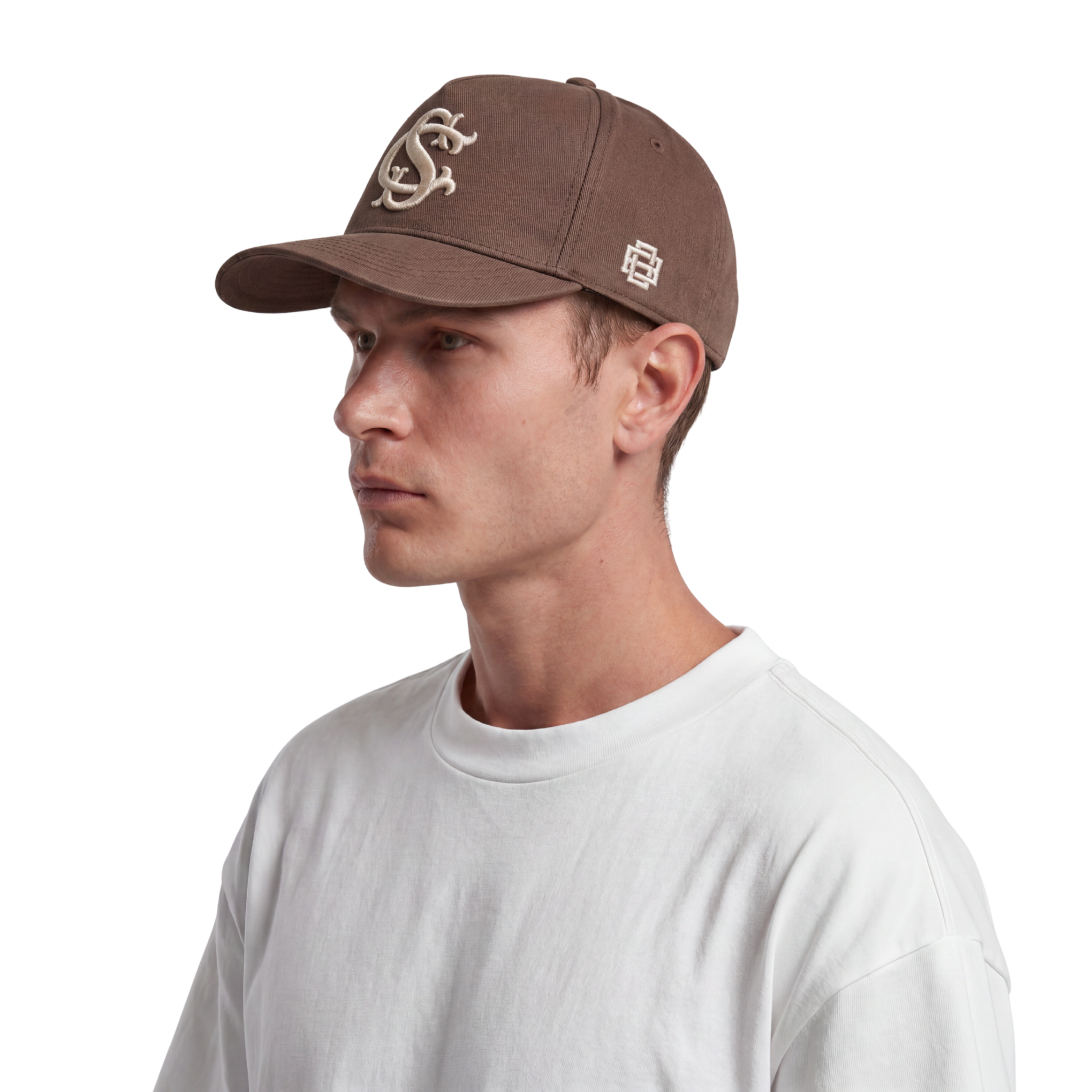 Sláinte Club Logo Cap - Brown/Cream