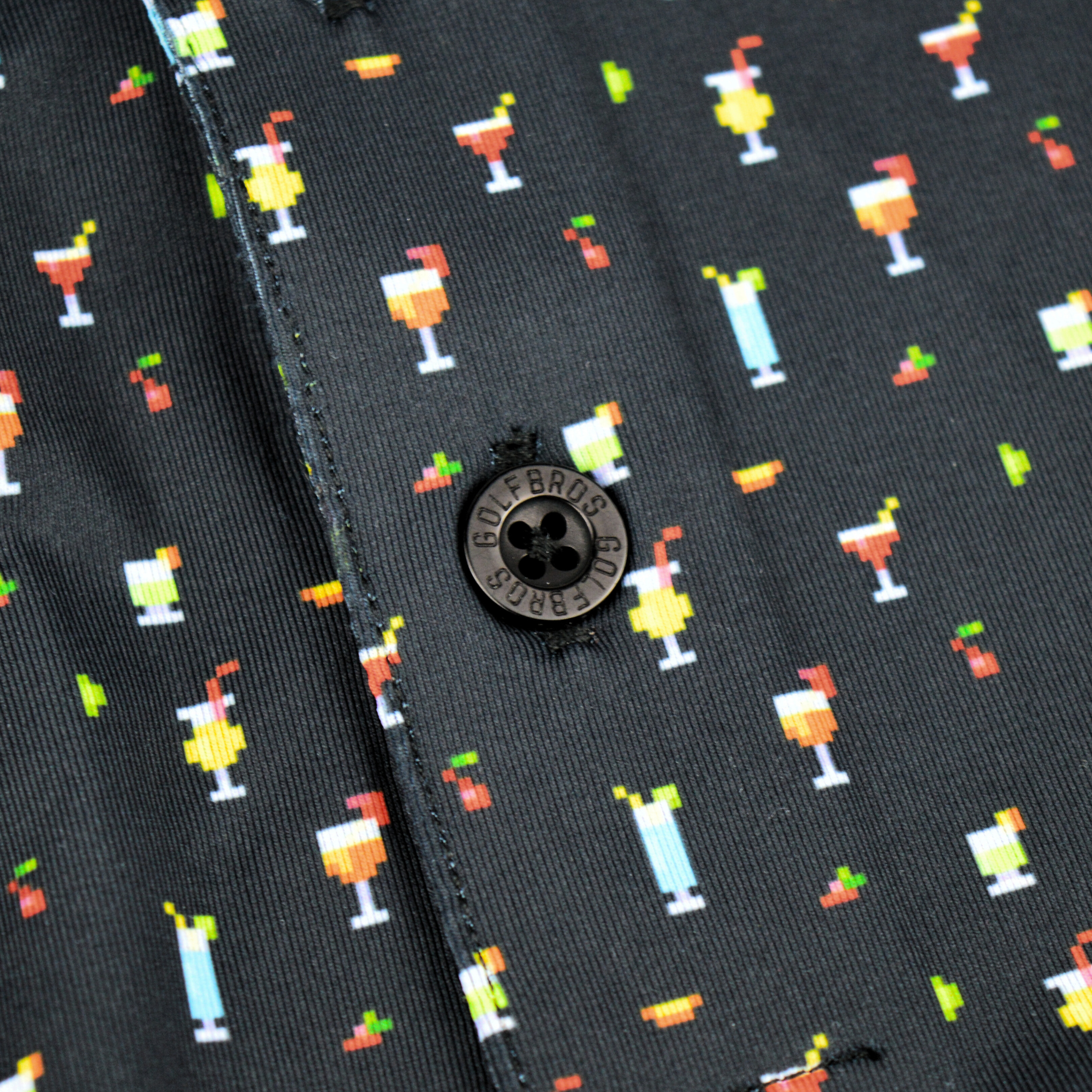 RETRO REFRESH - BLACK POLO