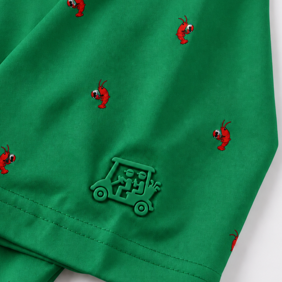 LUCKY LOBSTER POLO - IRISH GREEN