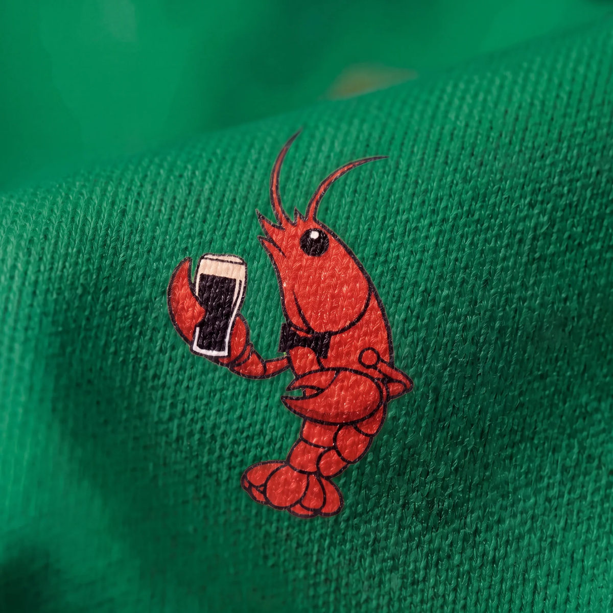 LUCKY LOBSTER POLO - IRISH GREEN