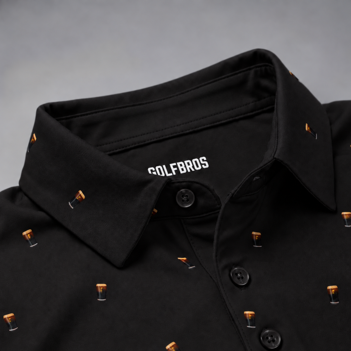 SPLIT THE G POLO - BLACK
