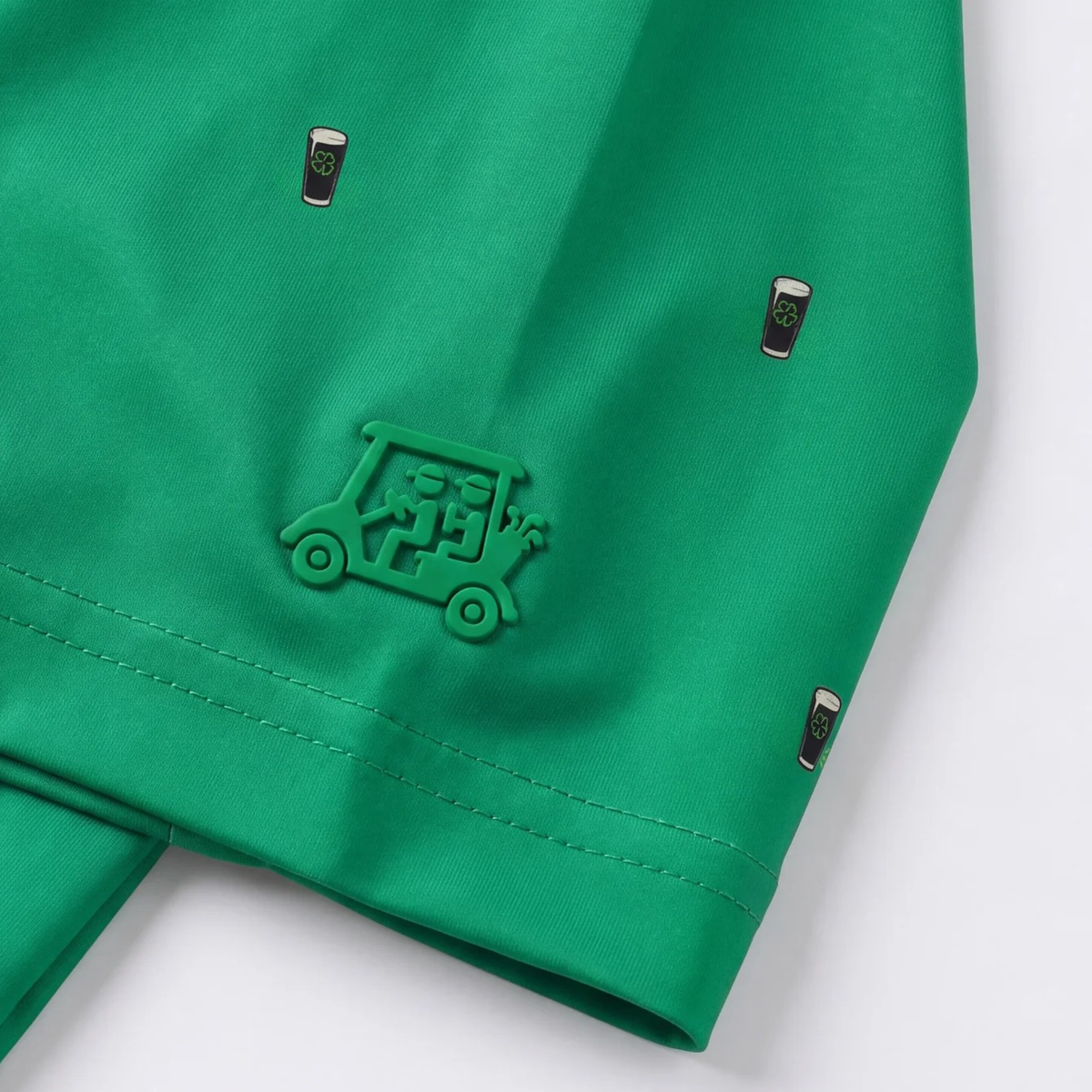 CREAMY CLOVER POLO - IRISH GREEN