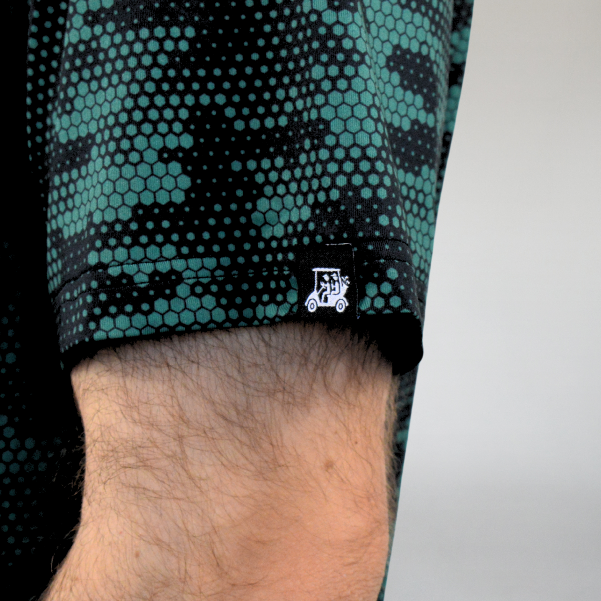 DIGITAL CAMO - WOODLAND GREEN POLO