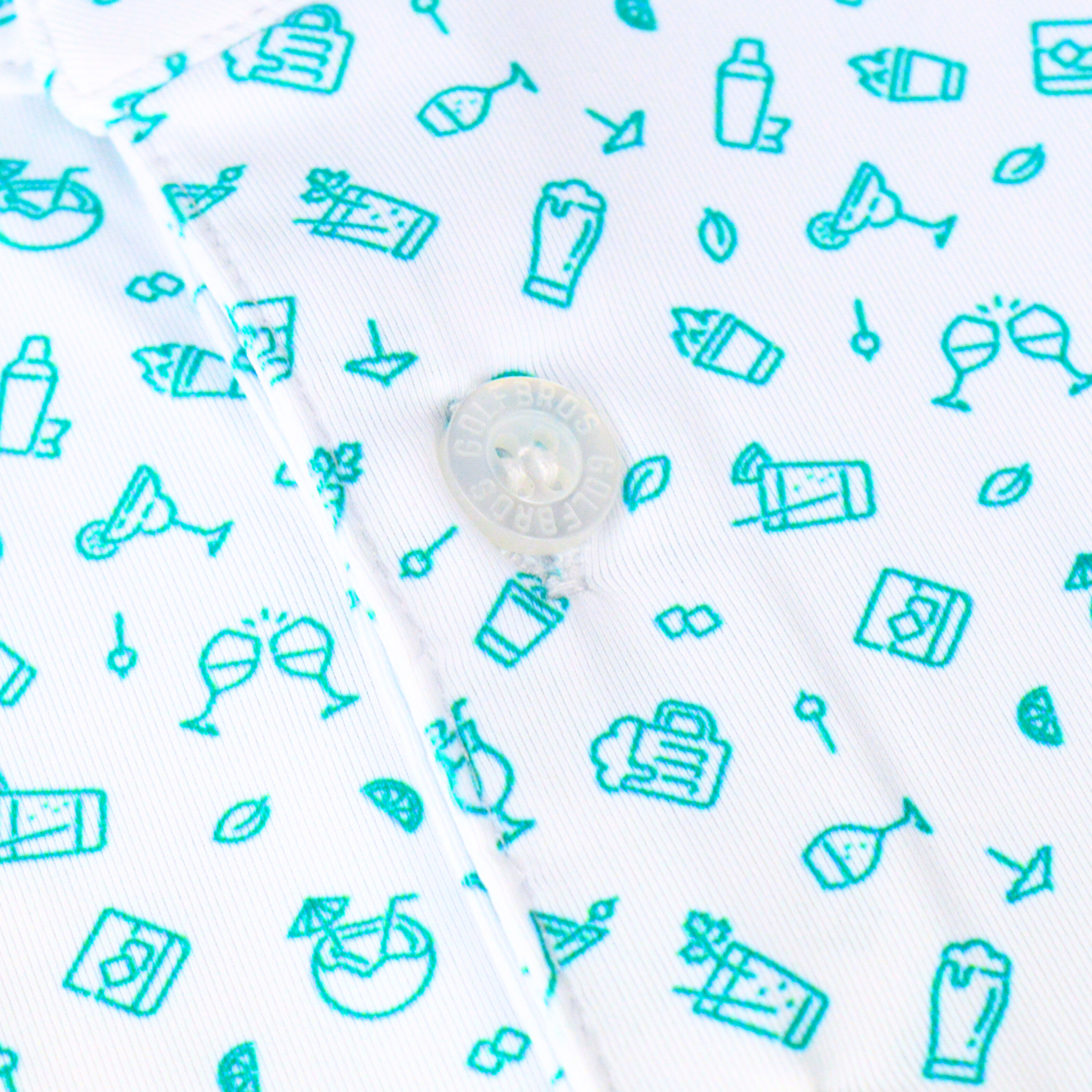 BIRDIE BUZZ - TEAL POLO