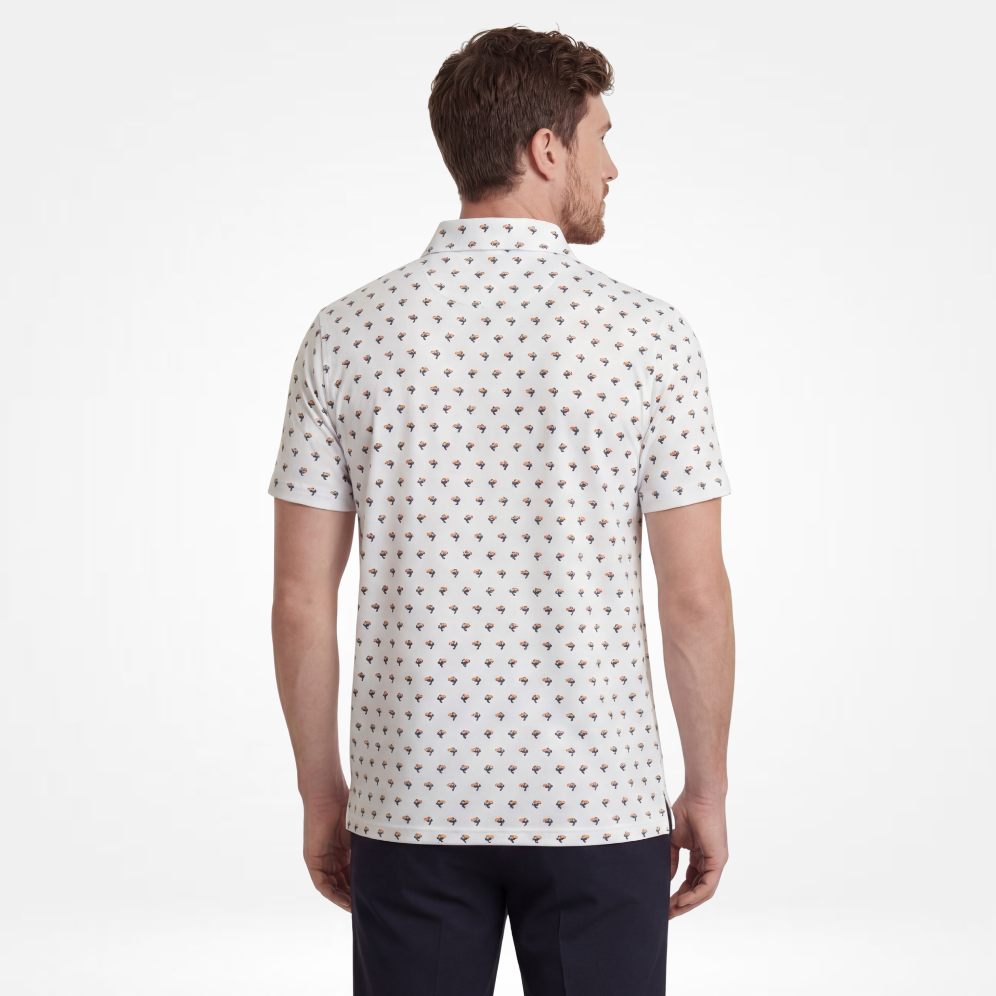TIPSY TOUCAN - WHITE POLO