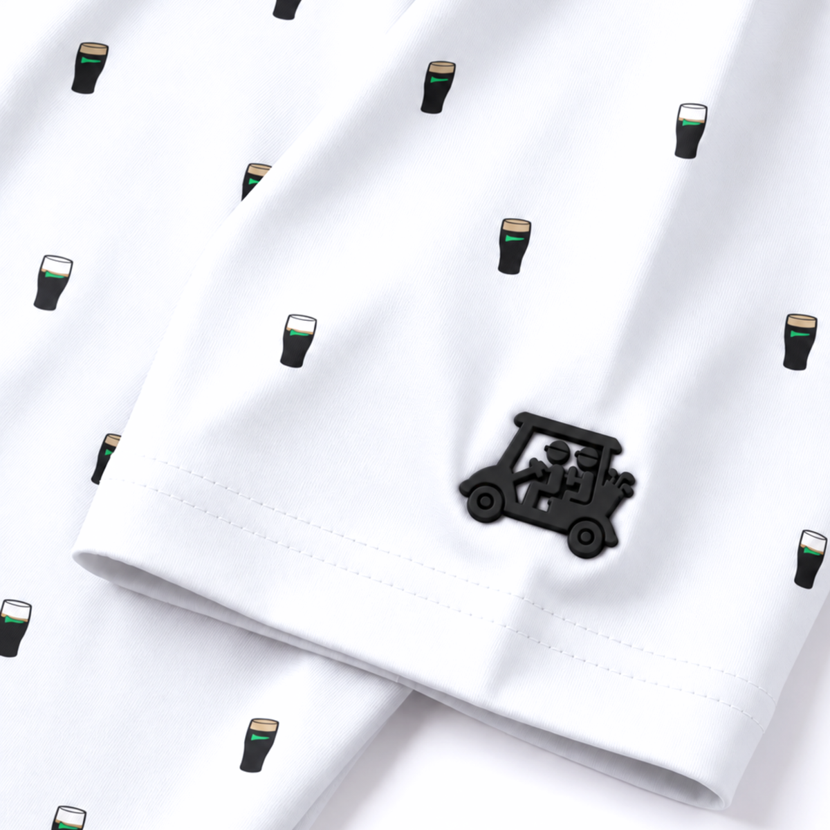 SPLIT THE TEE POLO - WHITE