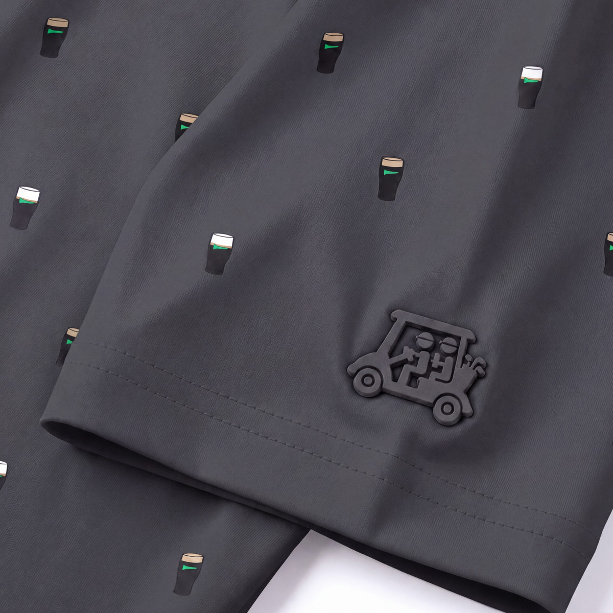 SPLIT THE TEE POLO - CARBON GREY