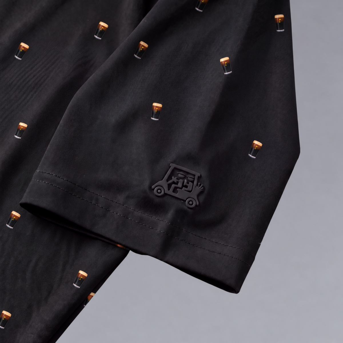 SPLIT THE G POLO - BLACK
