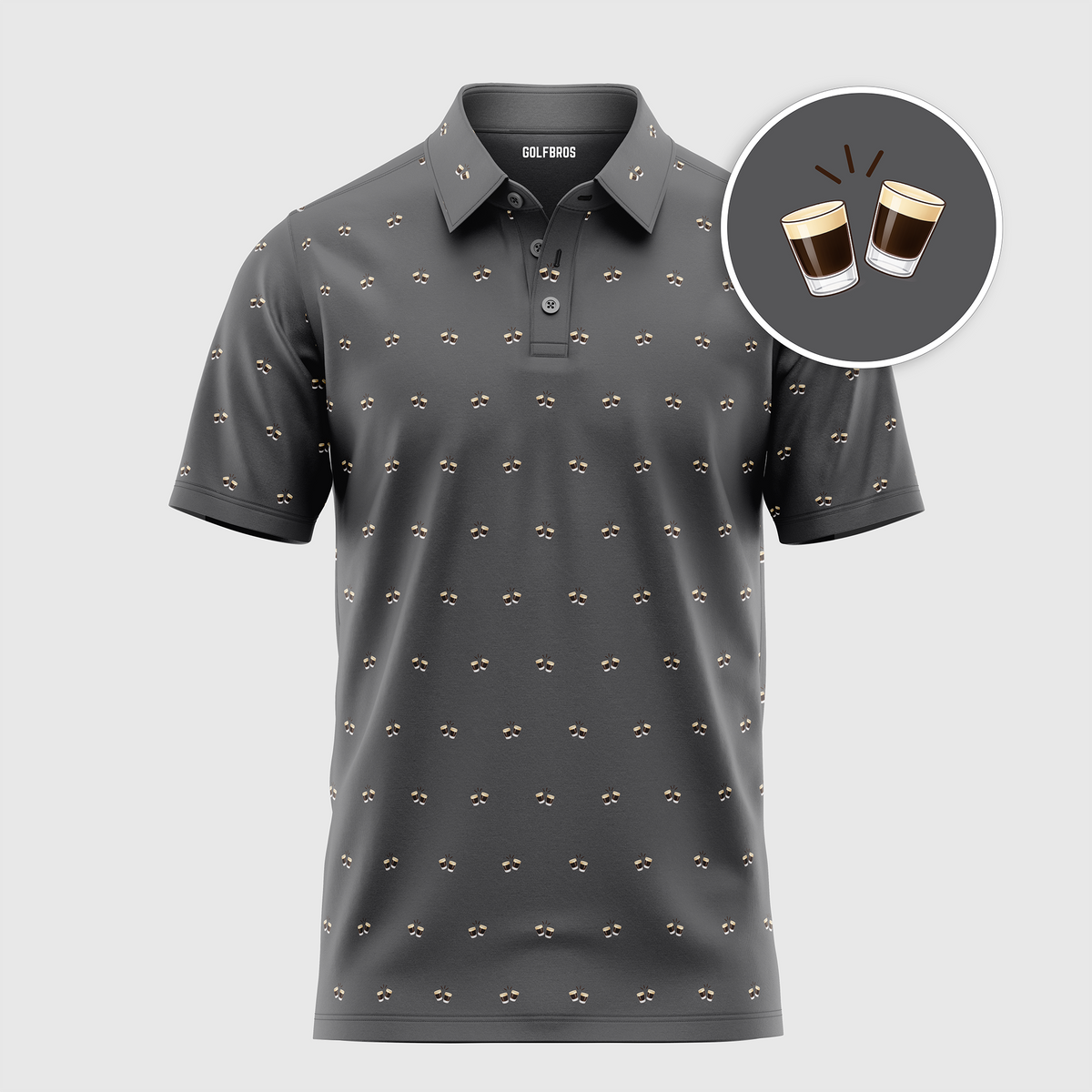 BABY G POLO - CARBON GREY
