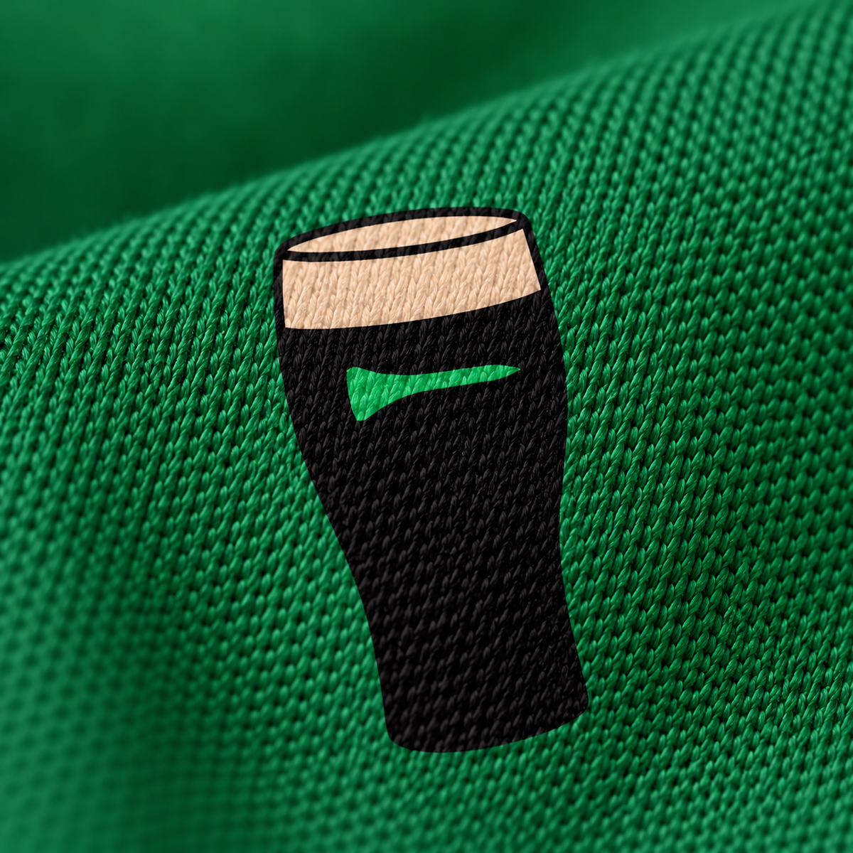 SPLIT THE TEE POLO - IRISH GREEN