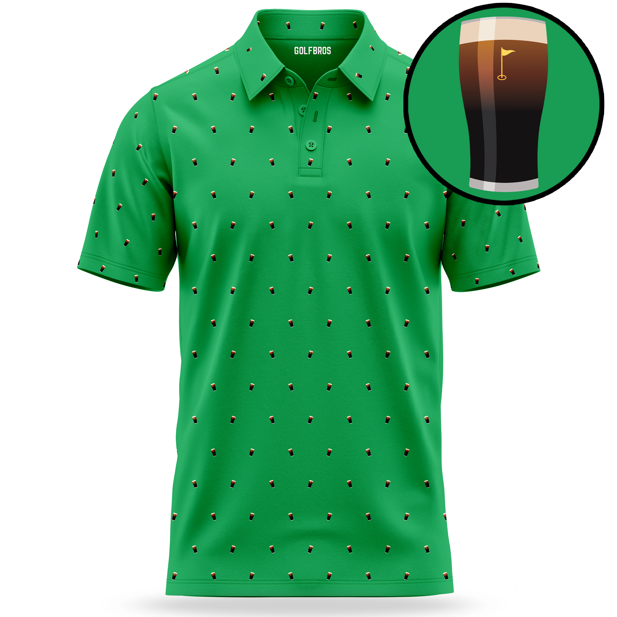 SPLIT THE G - IRISH GREEN
