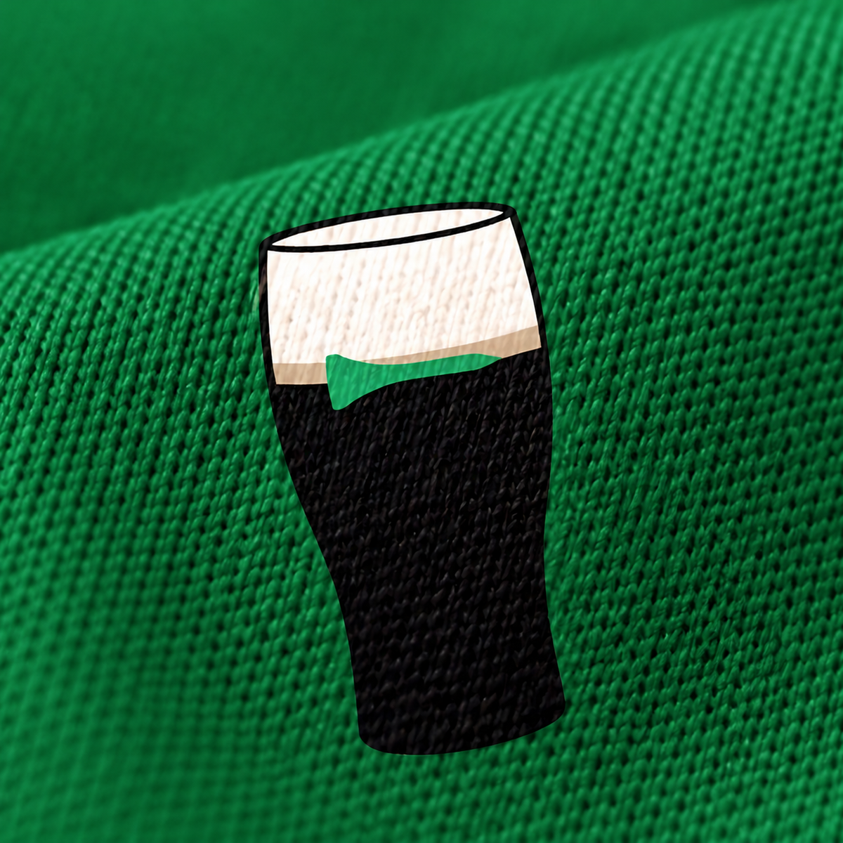 SPLIT THE TEE POLO - IRISH GREEN