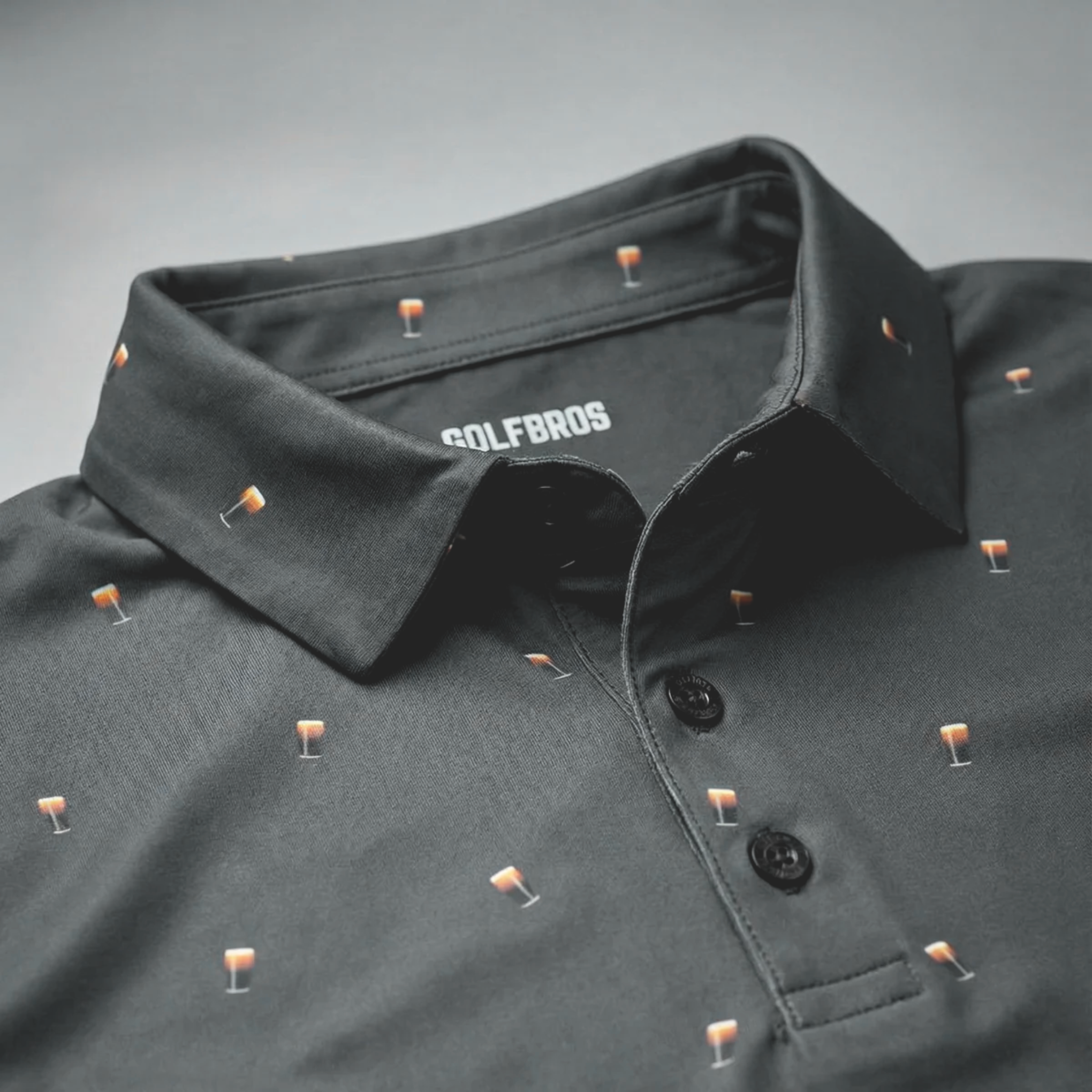 SPLIT THE G - CARBON GREY POLO