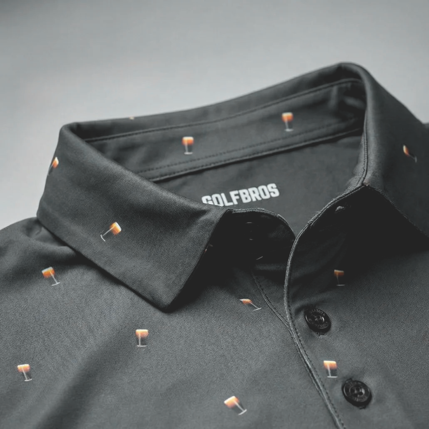 SPLIT THE G - CARBON GREY WOMENS POLO