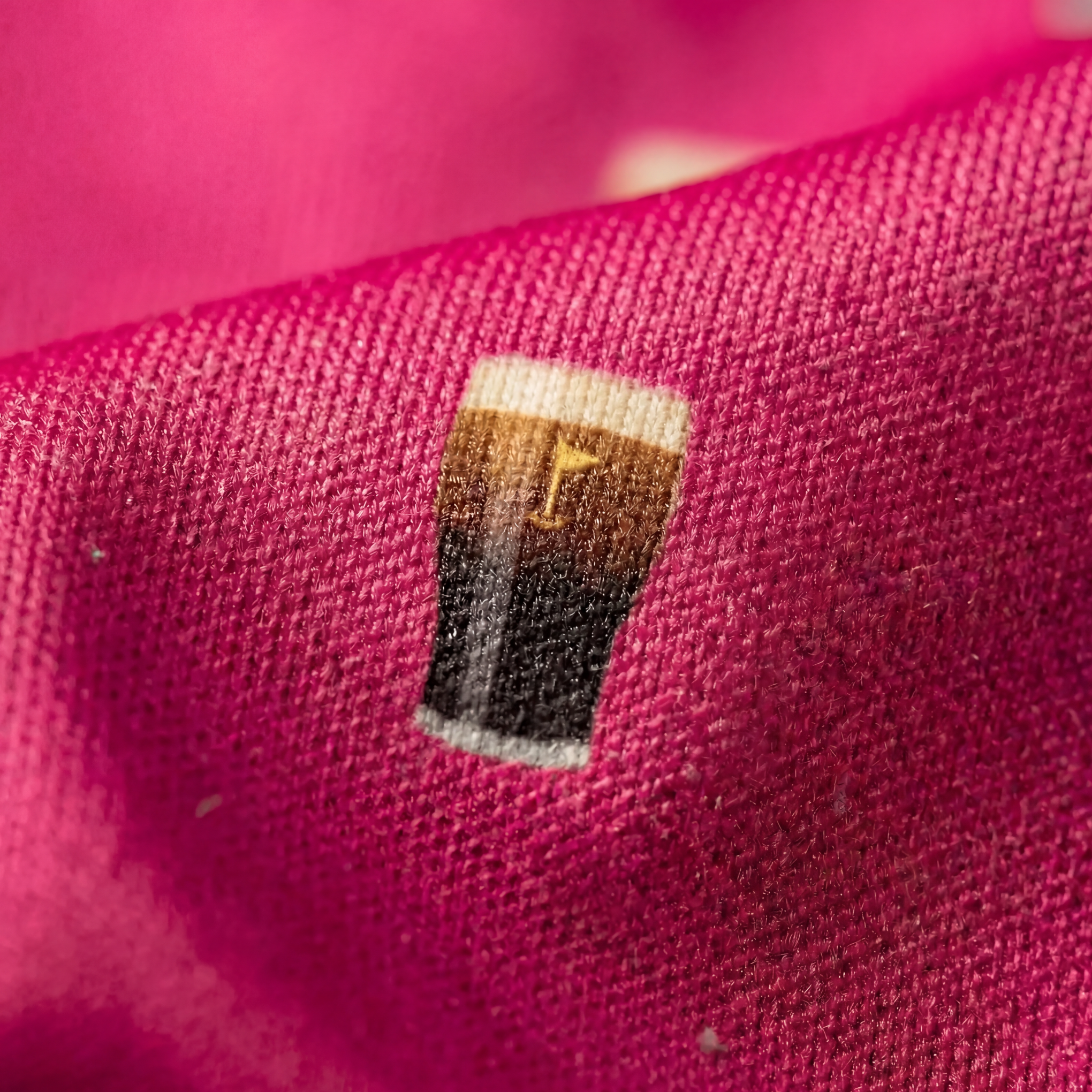 SPLIT THE G - HOT PINK WOMENS POLO