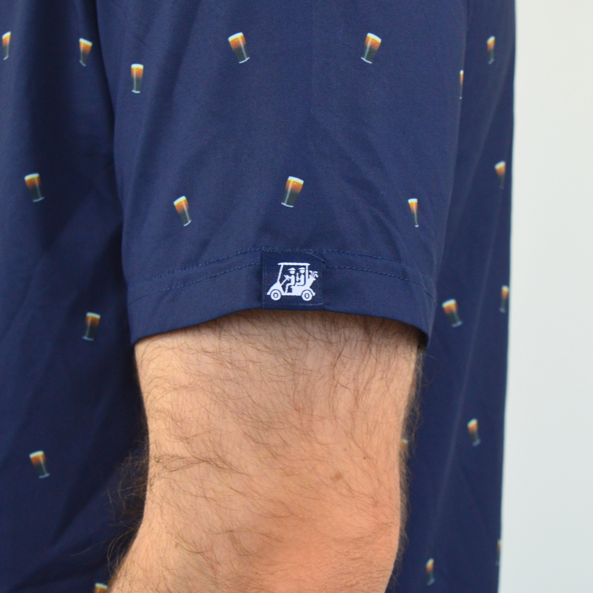 SPLIT THE G POLO - SCHWARZ