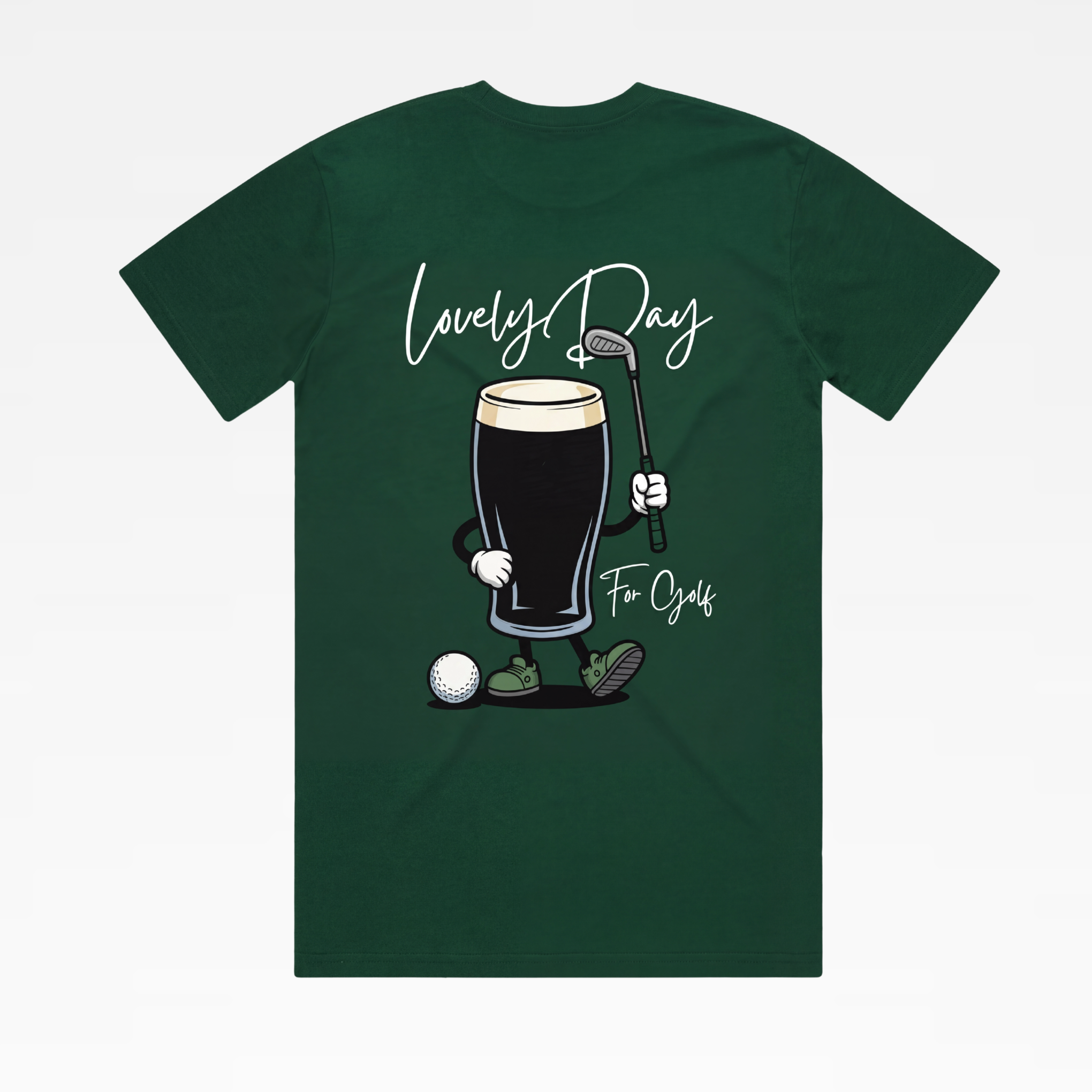 LOVELY DAY TEE - PINE GREEN