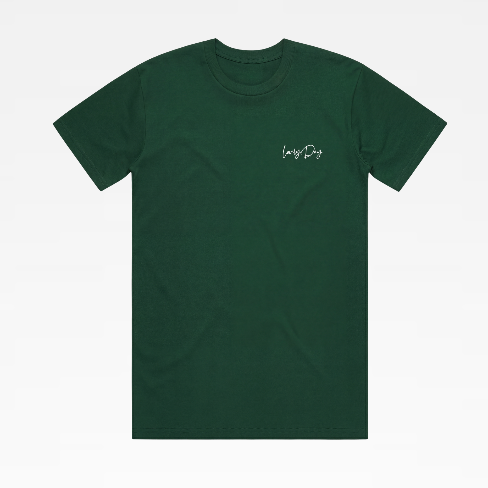 LOVELY DAY TEE - PINE GREEN
