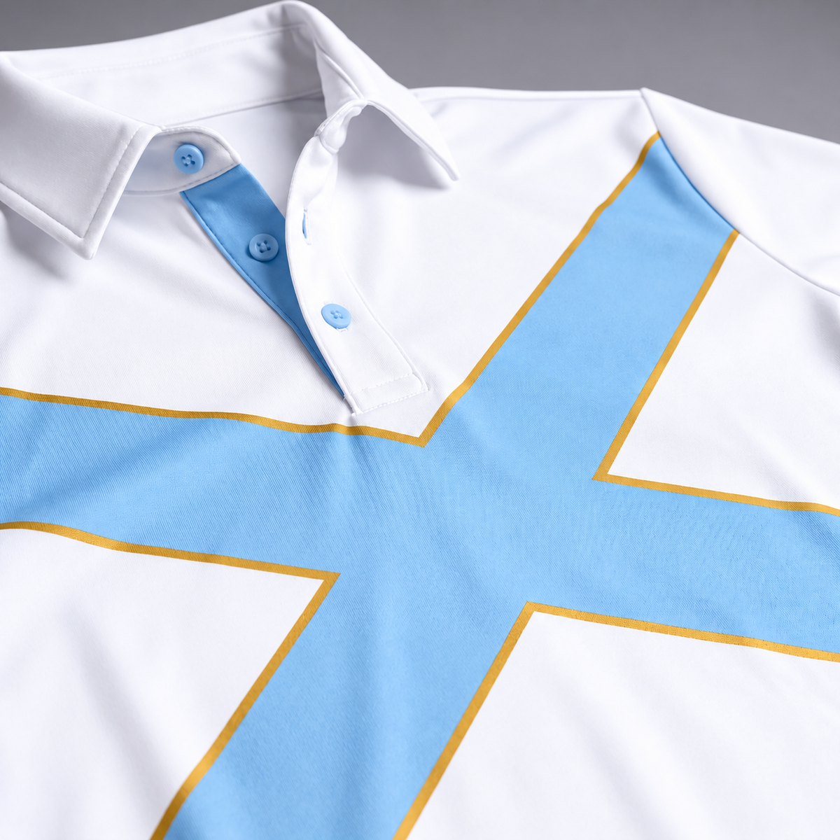 SCOTLAND RETRO 2007 AWAY POLO - WHITE