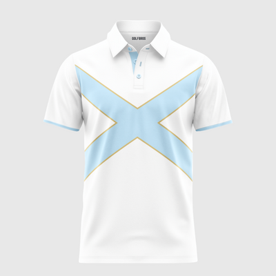 SCOTLAND RETRO 2007 AWAY POLO - WHITE