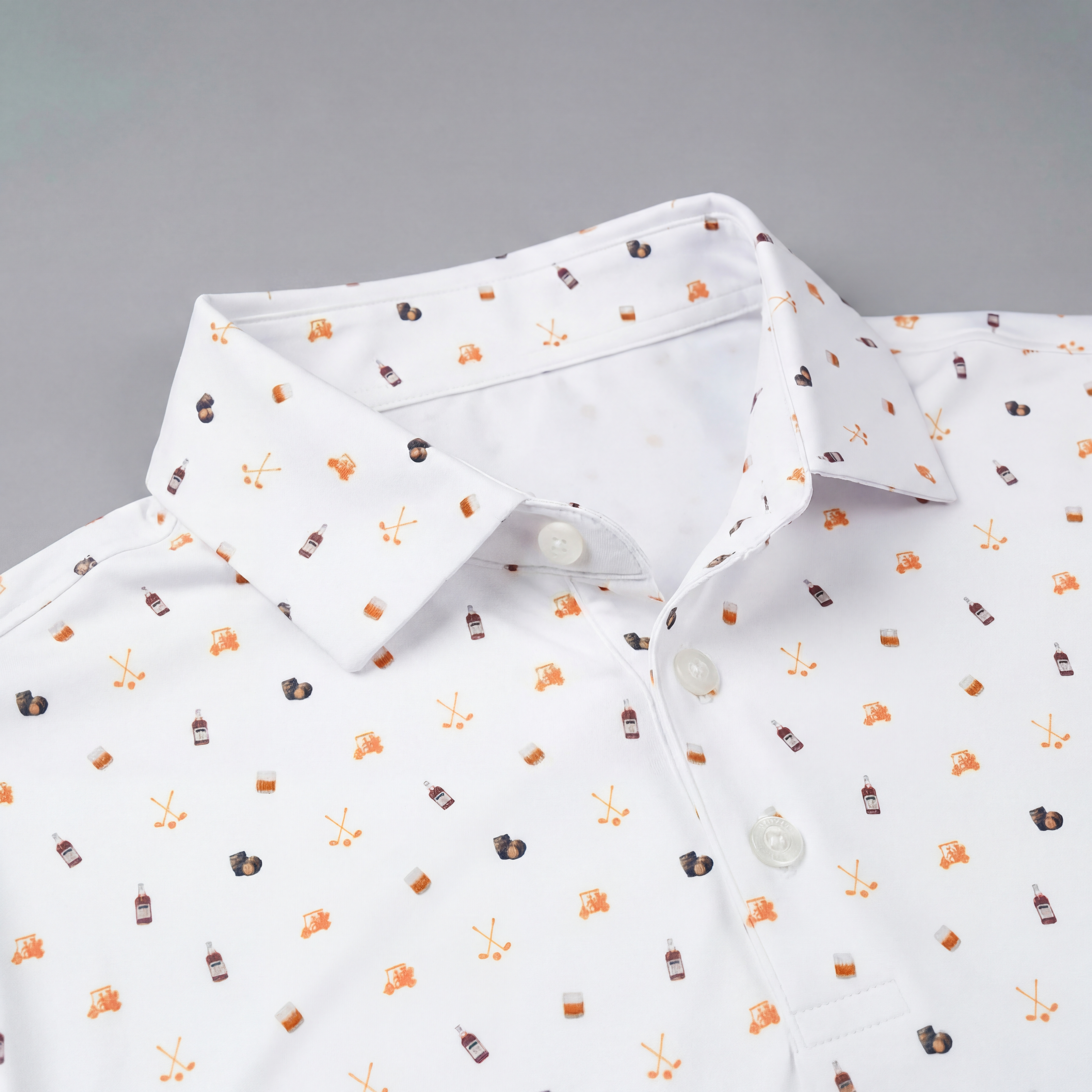 WHISKEY RESERVE - WHITE POLO