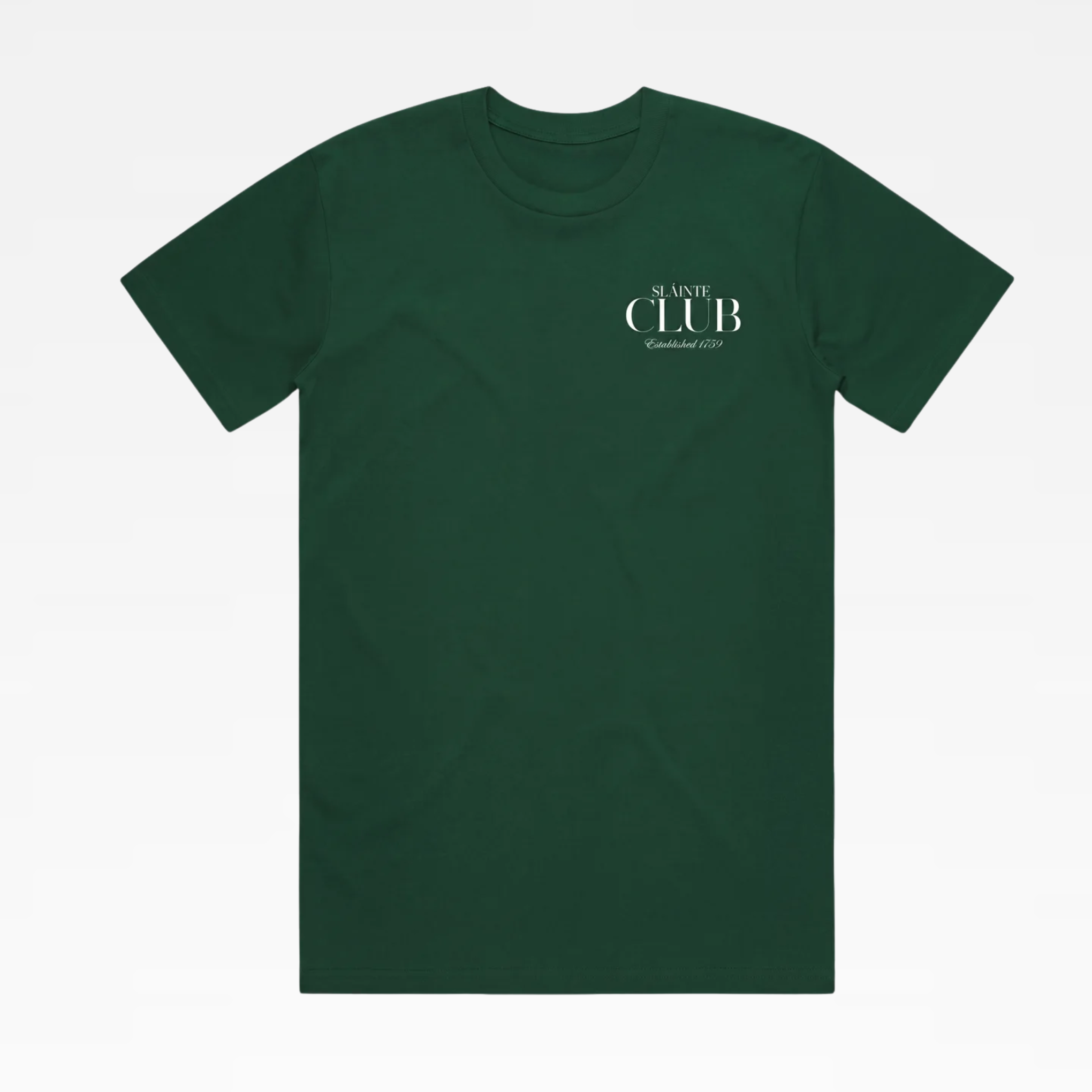 SLÁINTE CLUB TOUCAN TEE - PINE GREEN