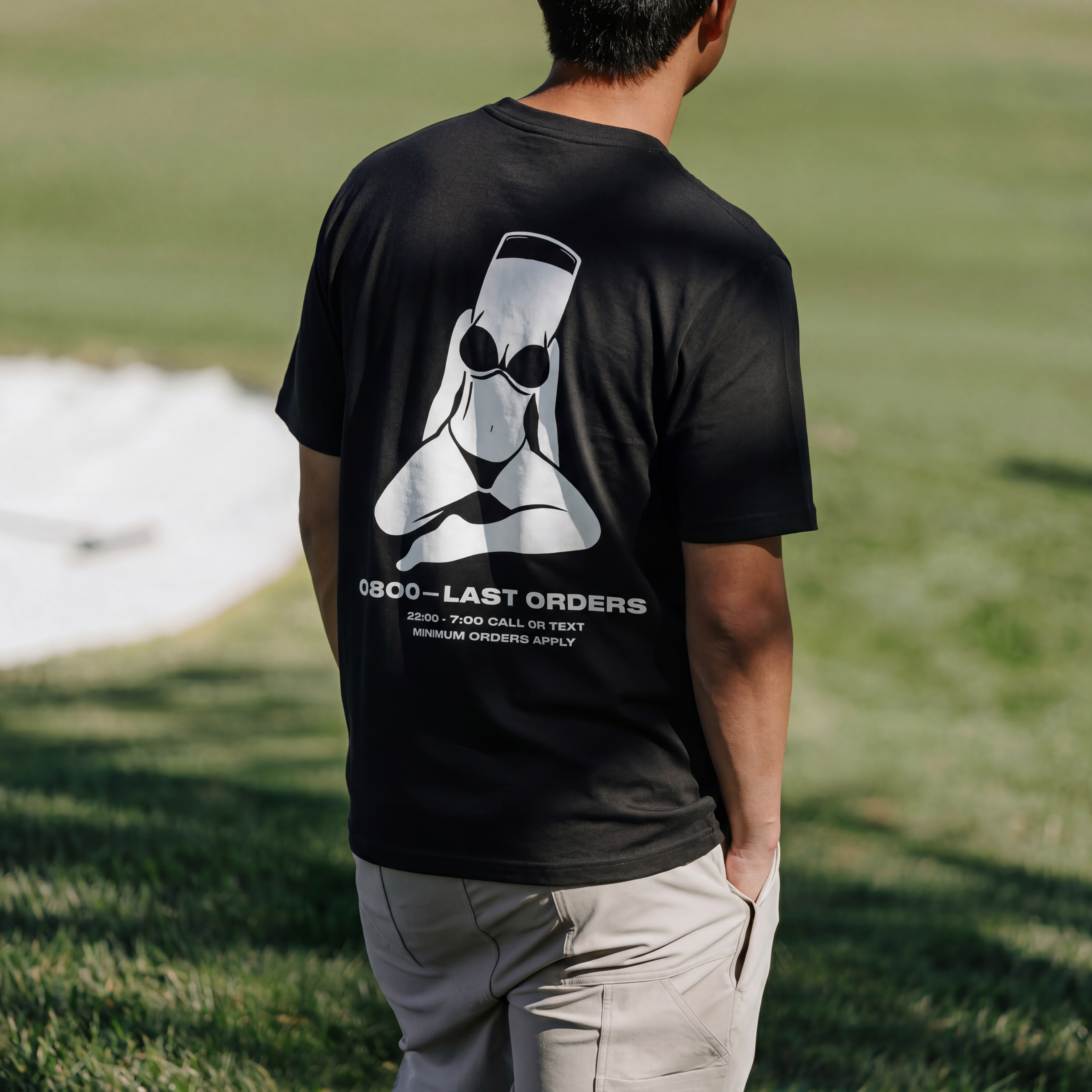 LAST ORDERS TEE - BLACK