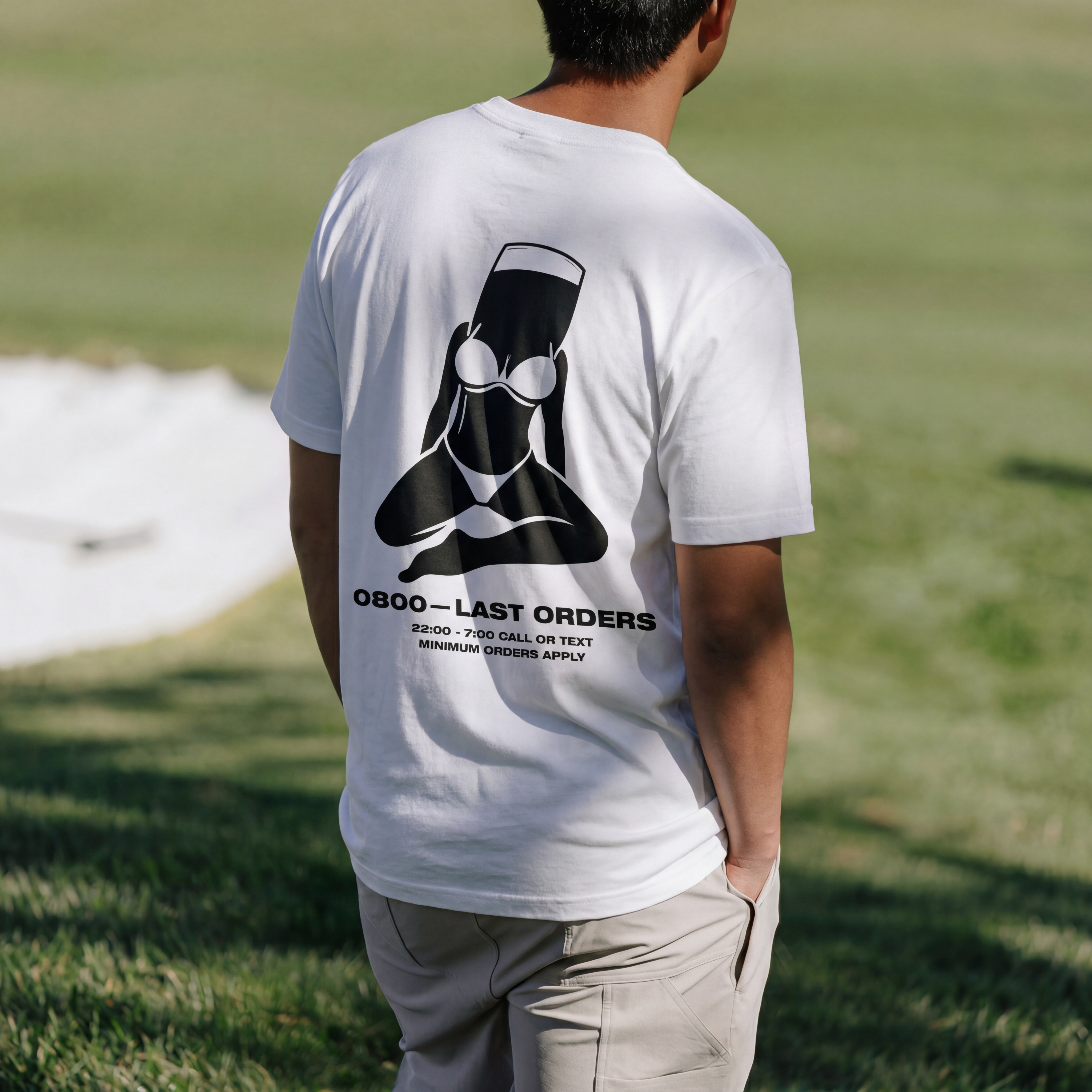 LAST ORDERS TEE - WHITE