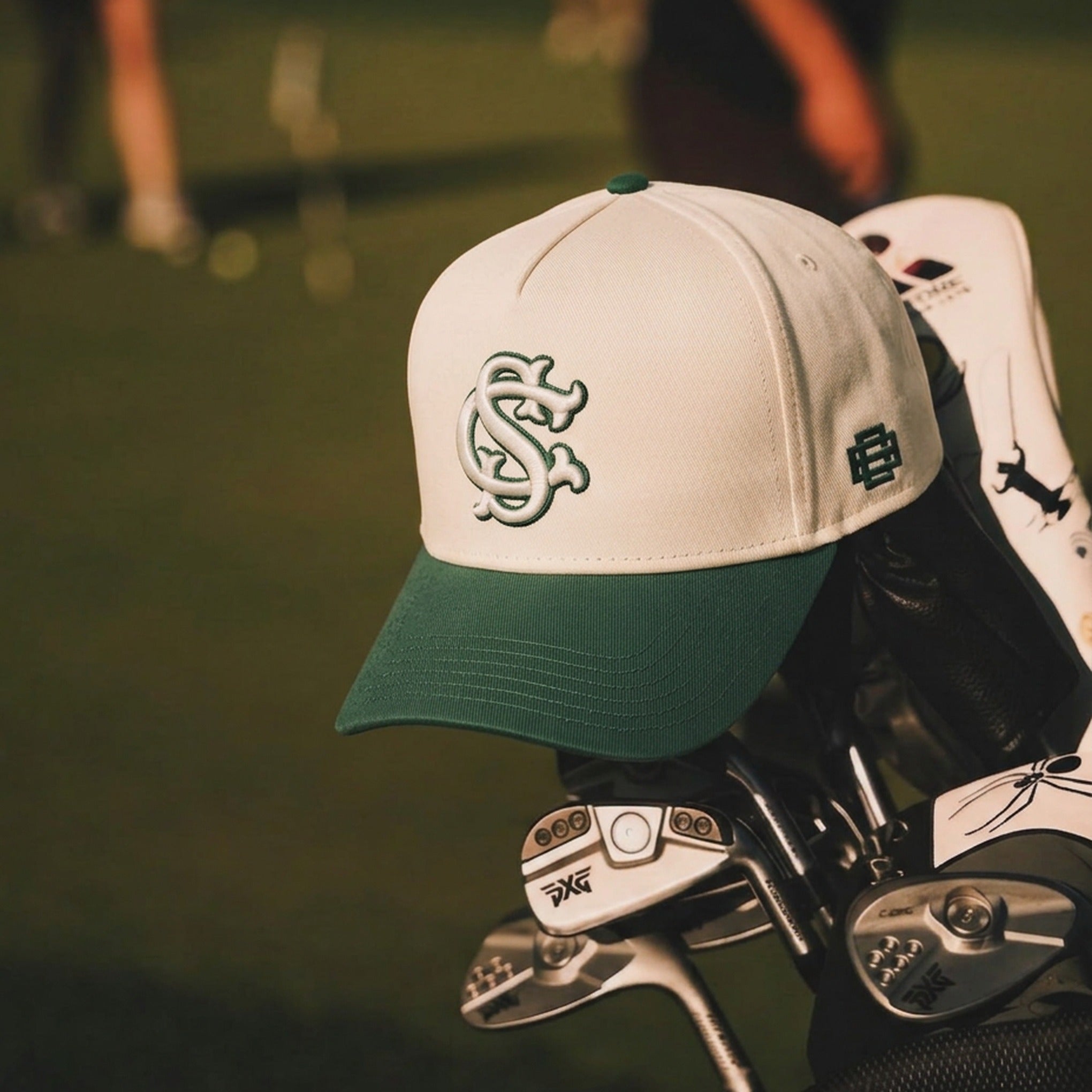 Sláinte Club Logo Cap - Natural/Green