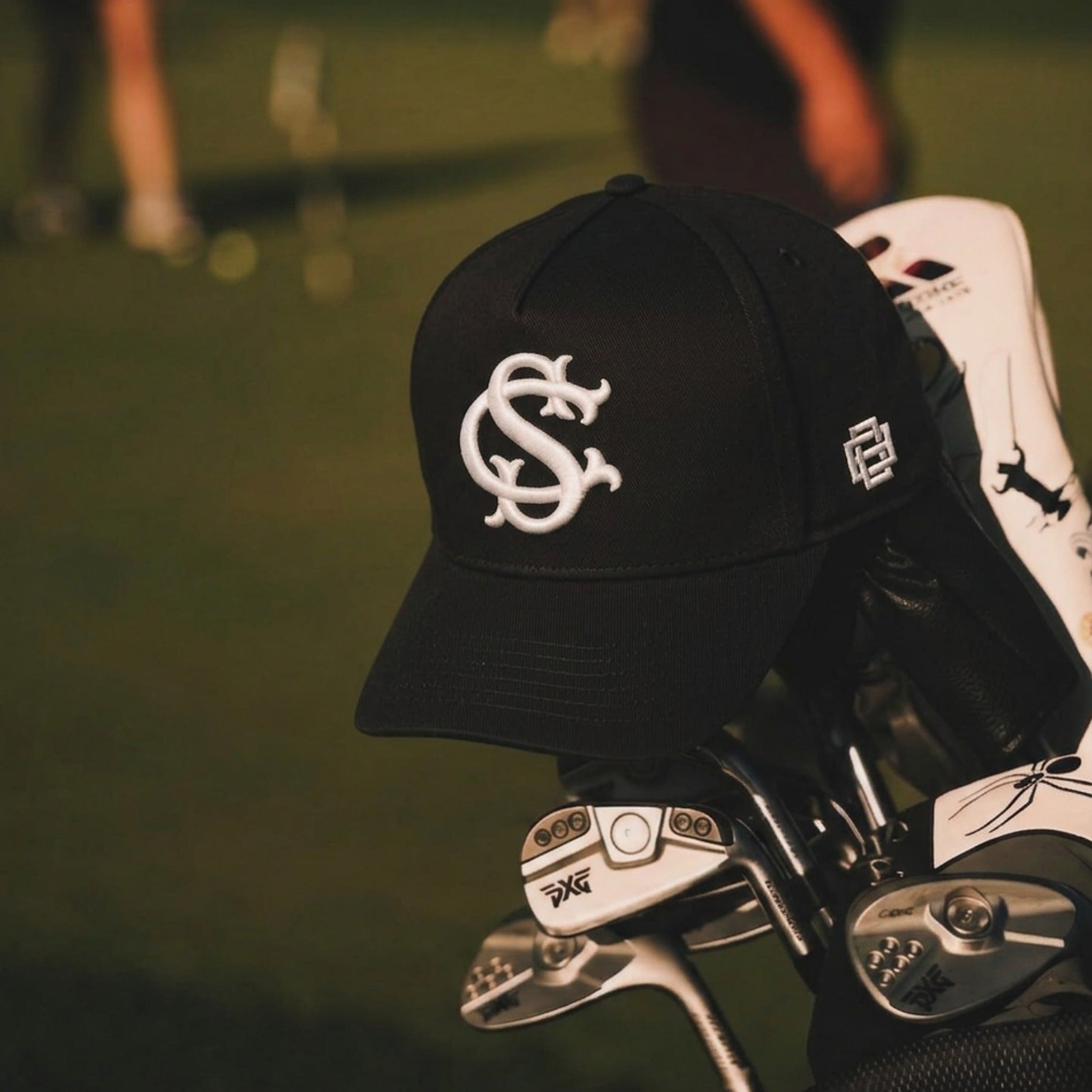 Sláinte Club Logo Cap - Black/White